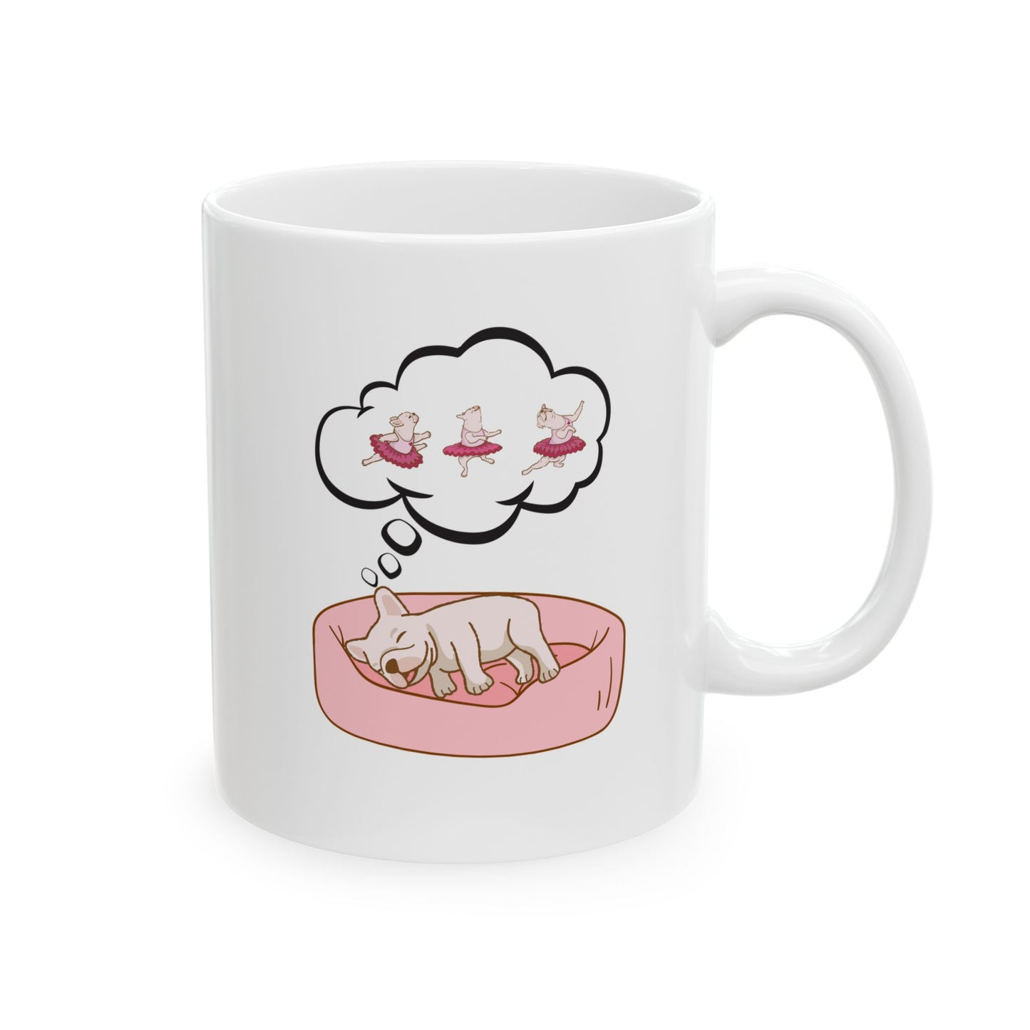 Dreaming French Bulldog Mug