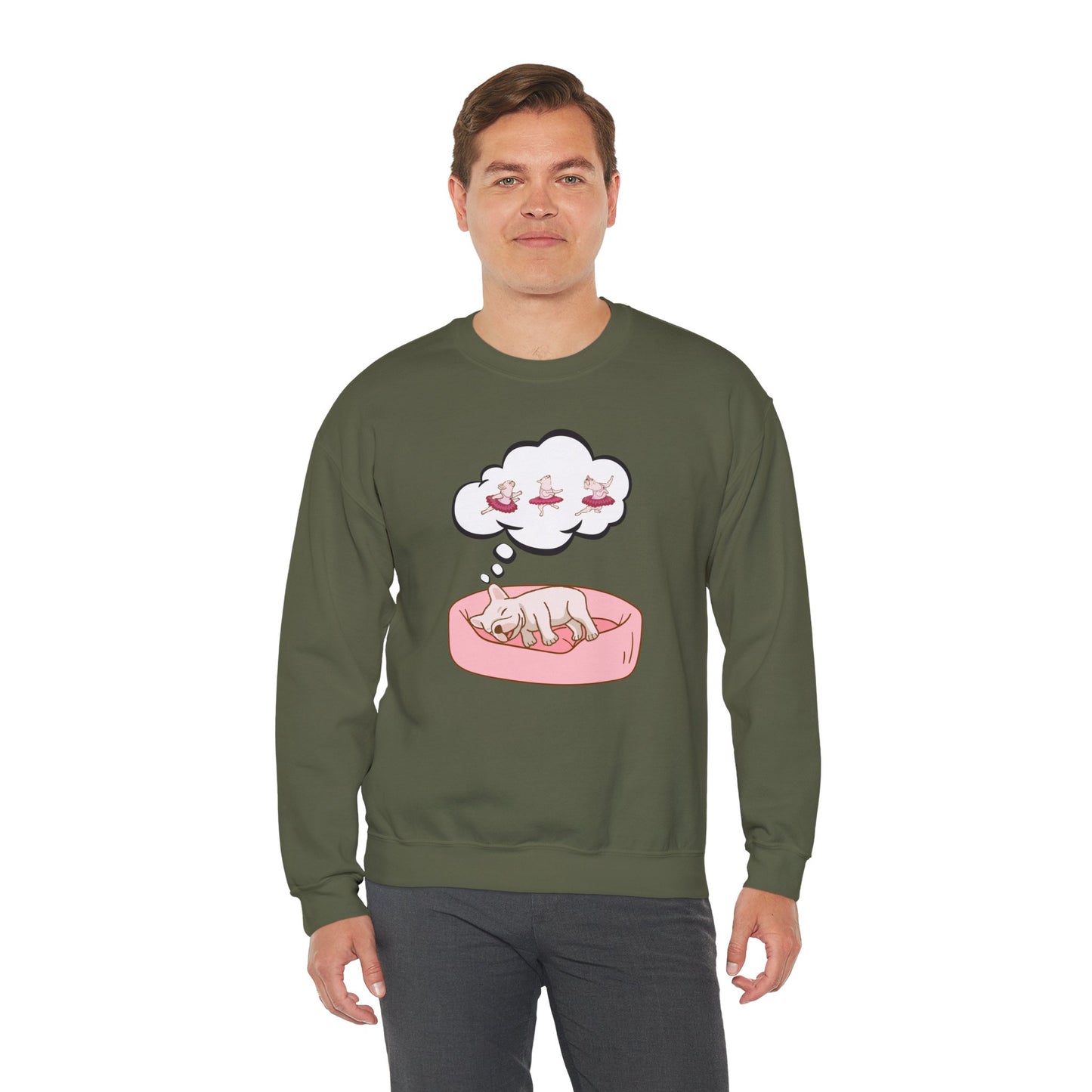 Dreaming French Bulldog Sweatshirt