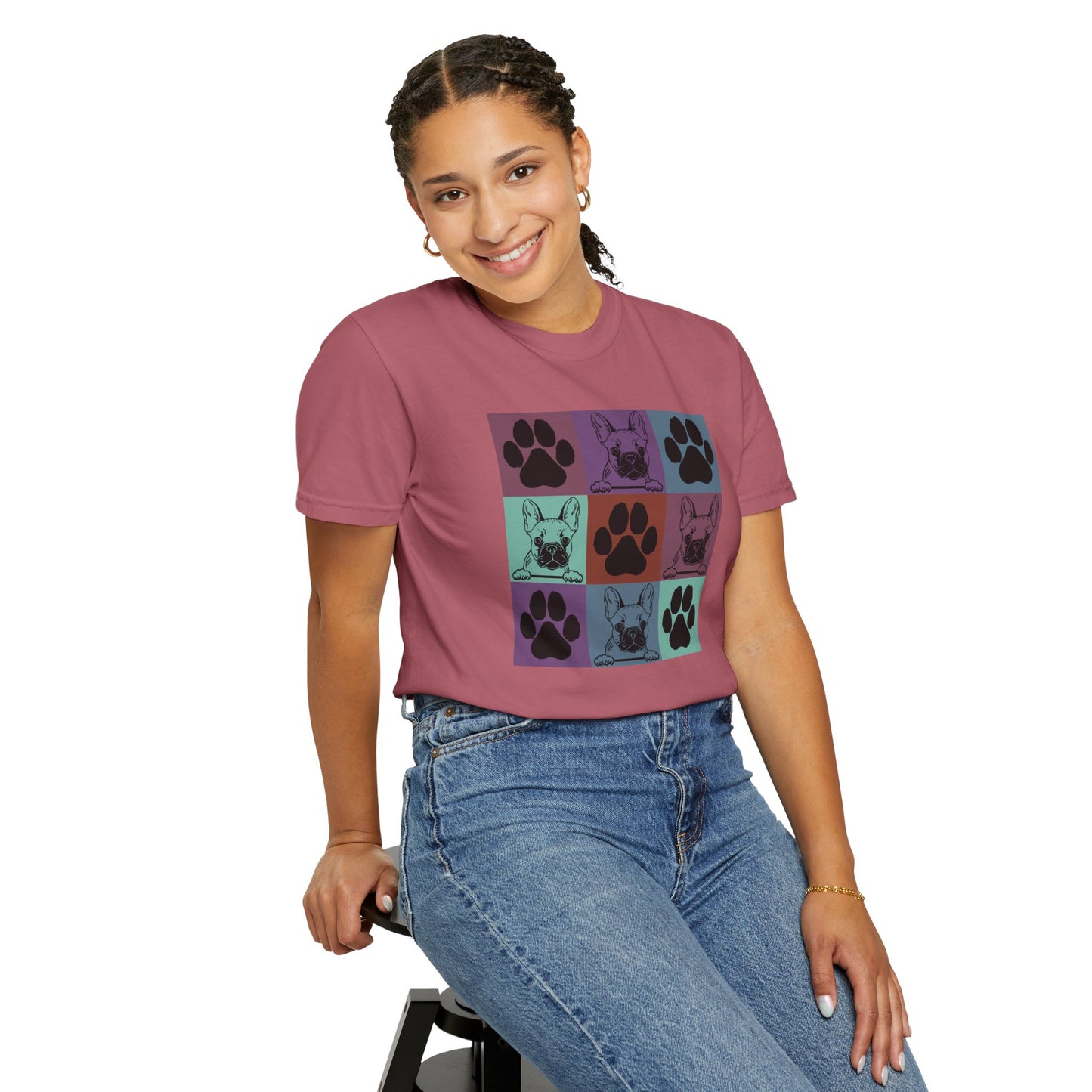 Frenchie Paws Tee