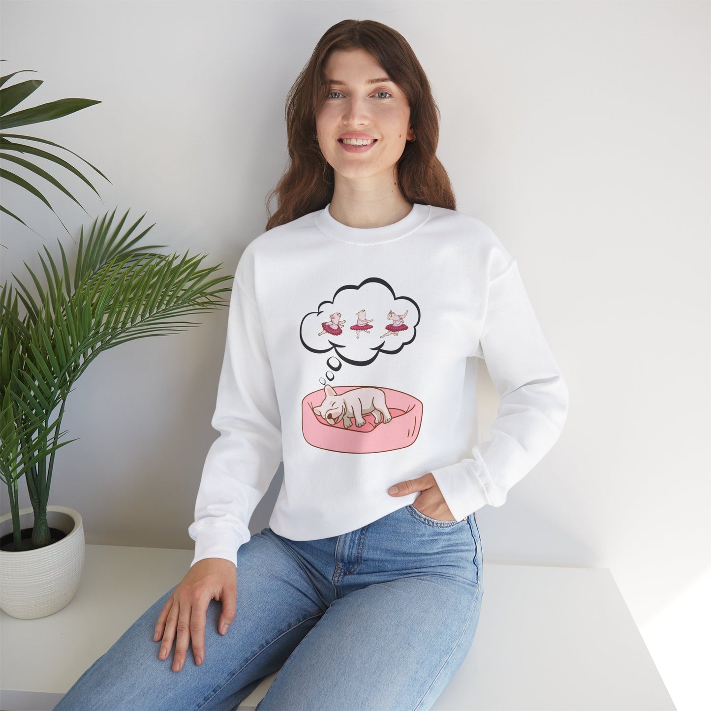 Dreaming French Bulldog Sweatshirt
