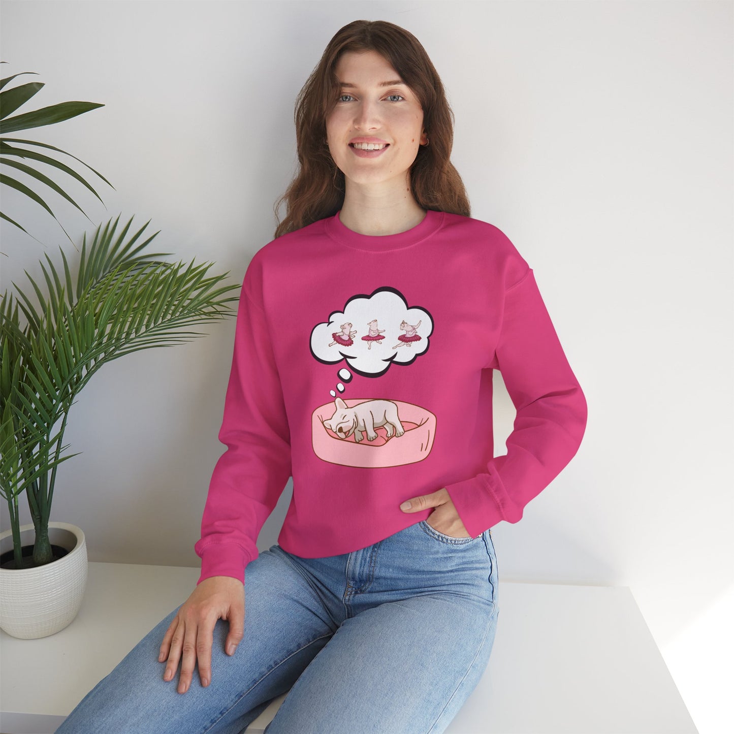 Dreaming French Bulldog Sweatshirt