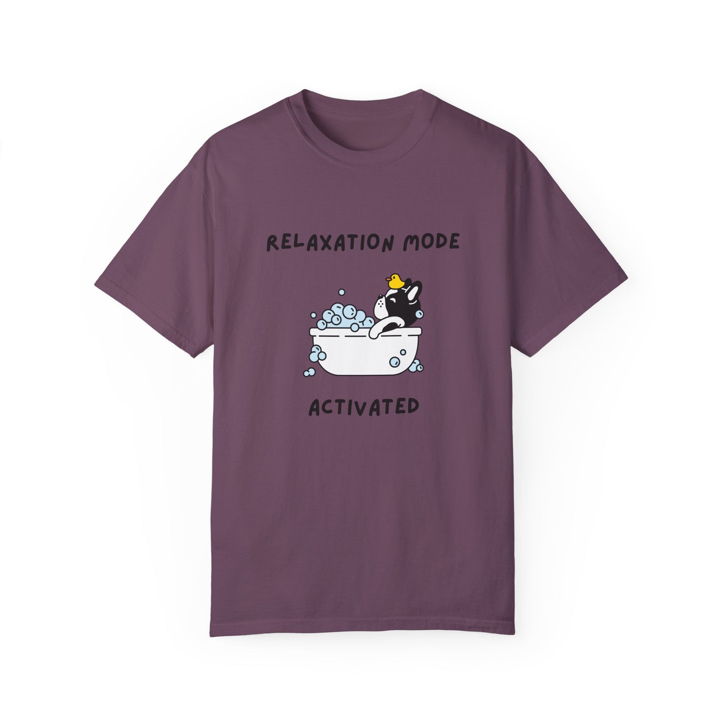 Relaxation Mode French Bulldog Tee