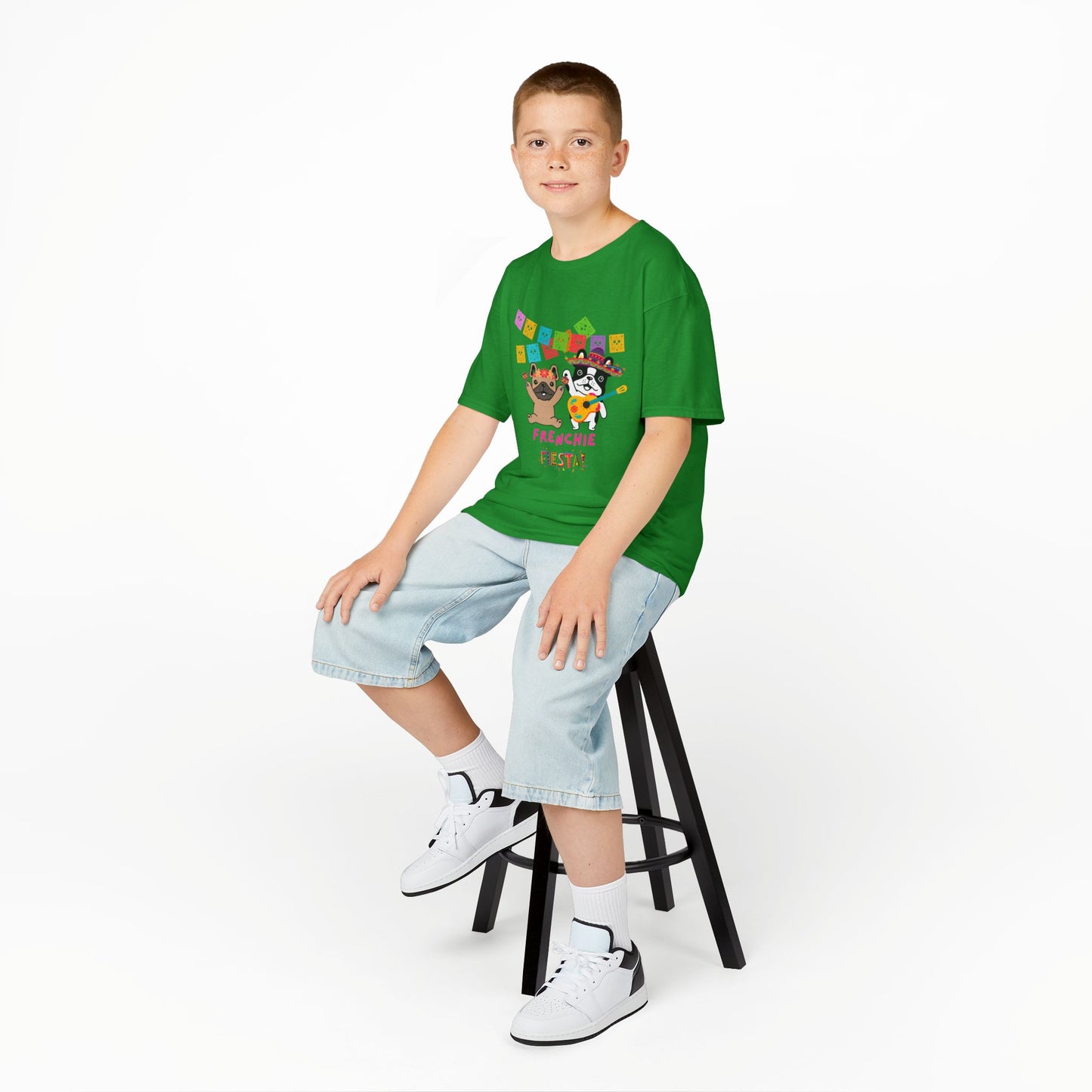 Kids Frenchie Fiesta Tee