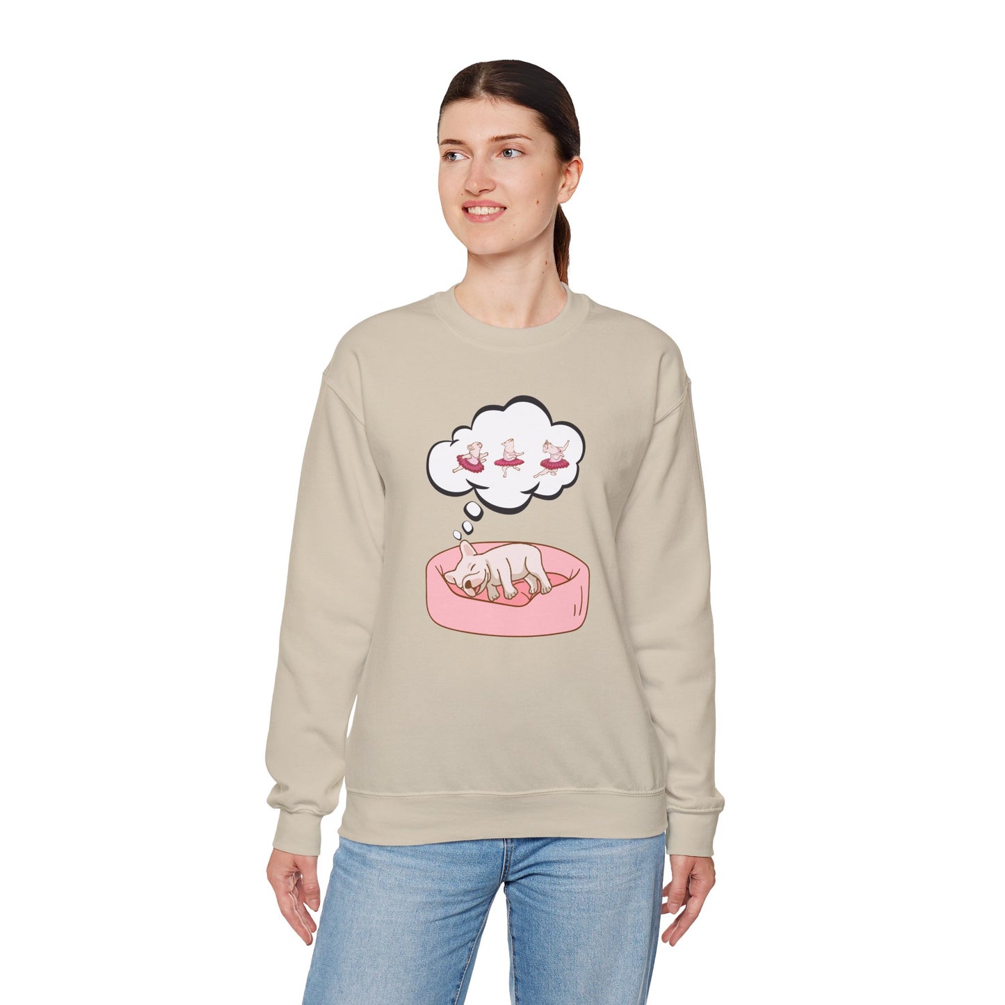 Dreaming French Bulldog Sweatshirt