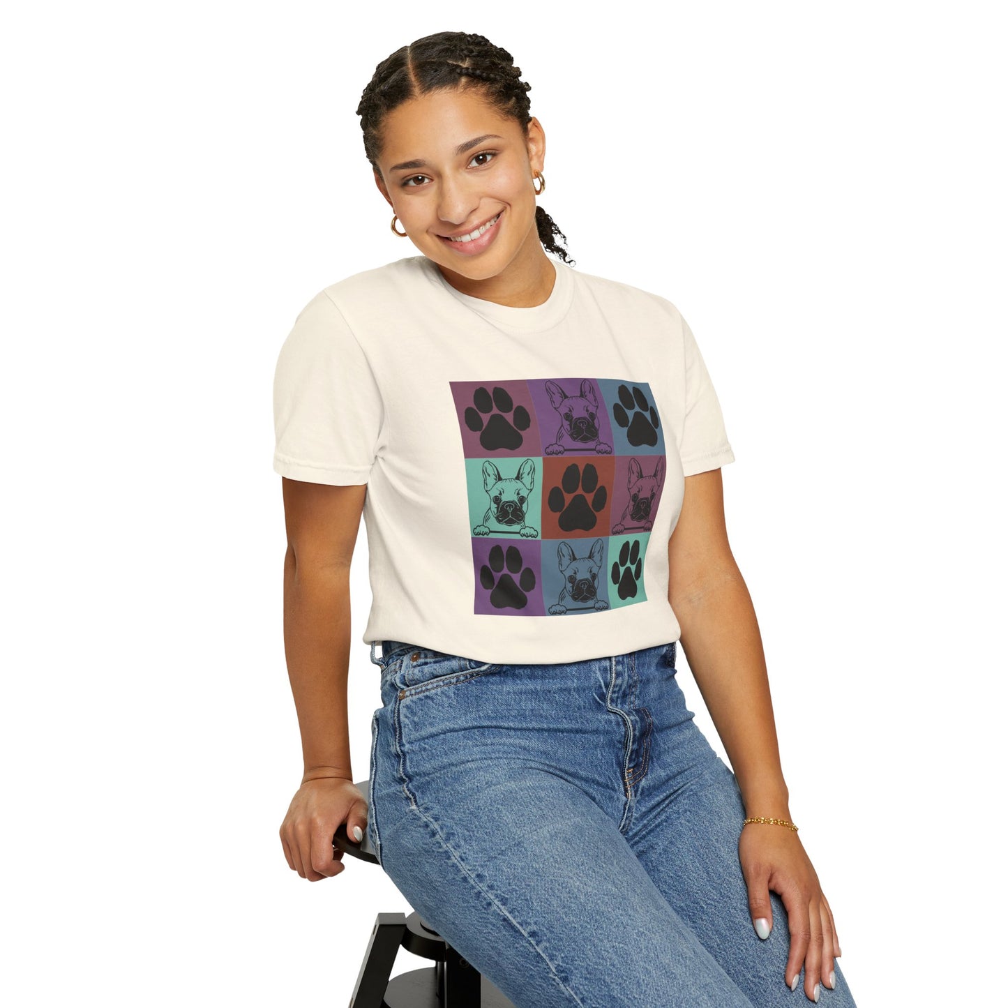 Frenchie Paws Tee