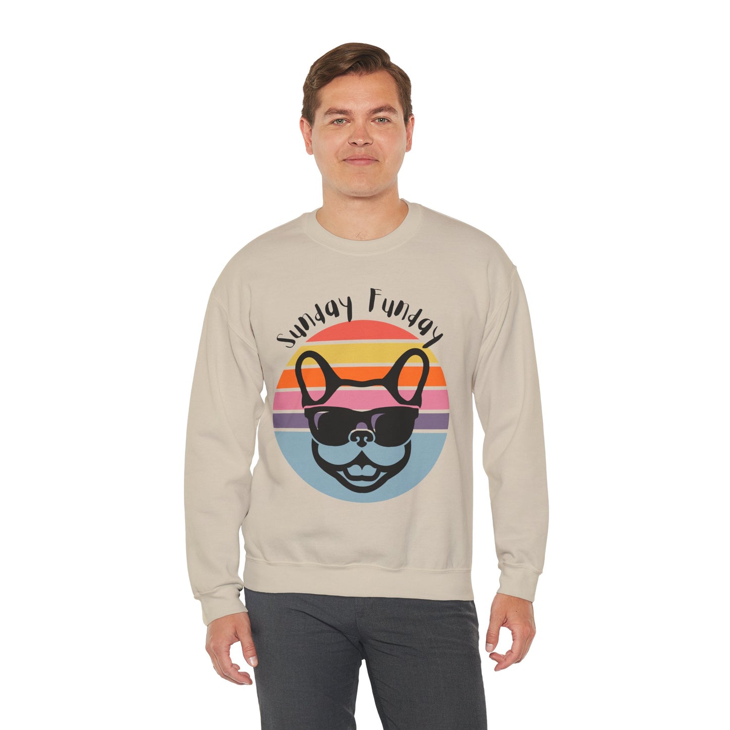 Sunday Funday French Bulldog Sweatshirt