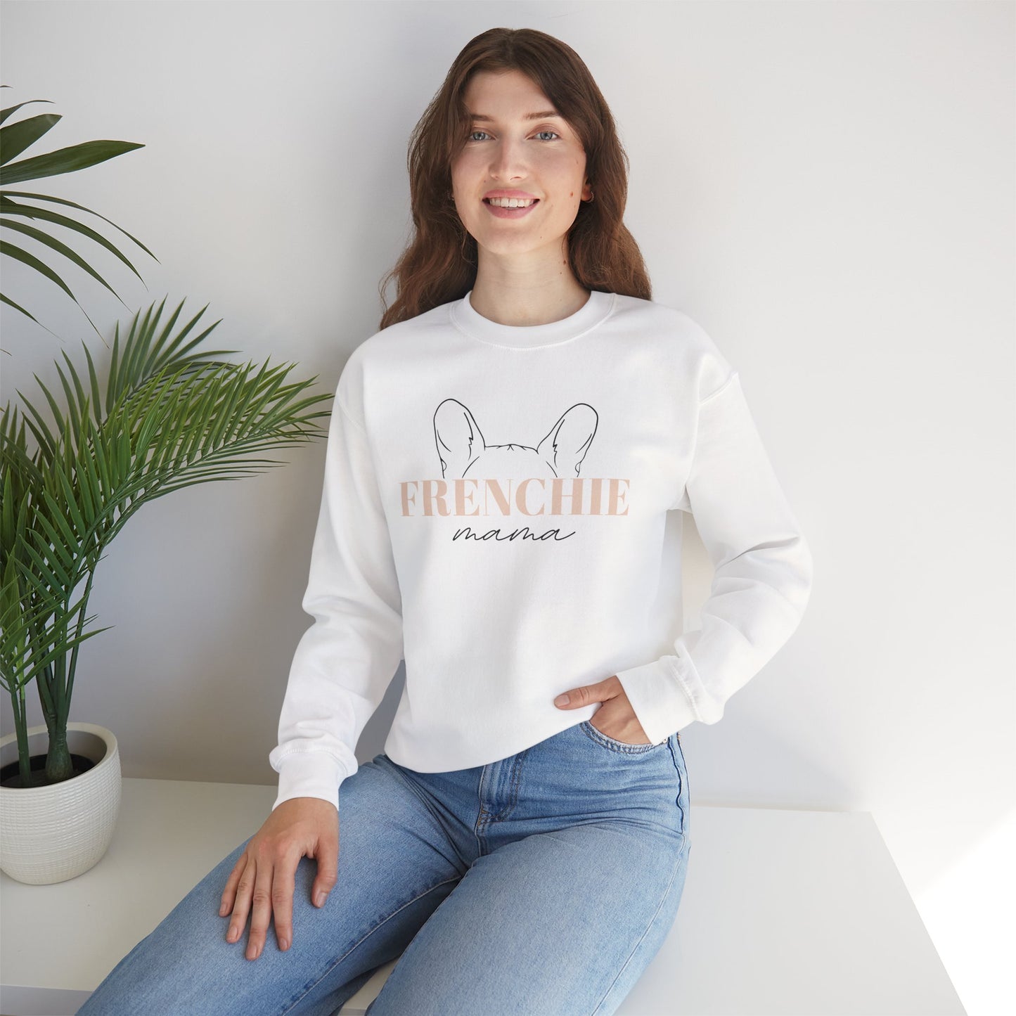 Frenchie Mama with Ears Sweatshirt