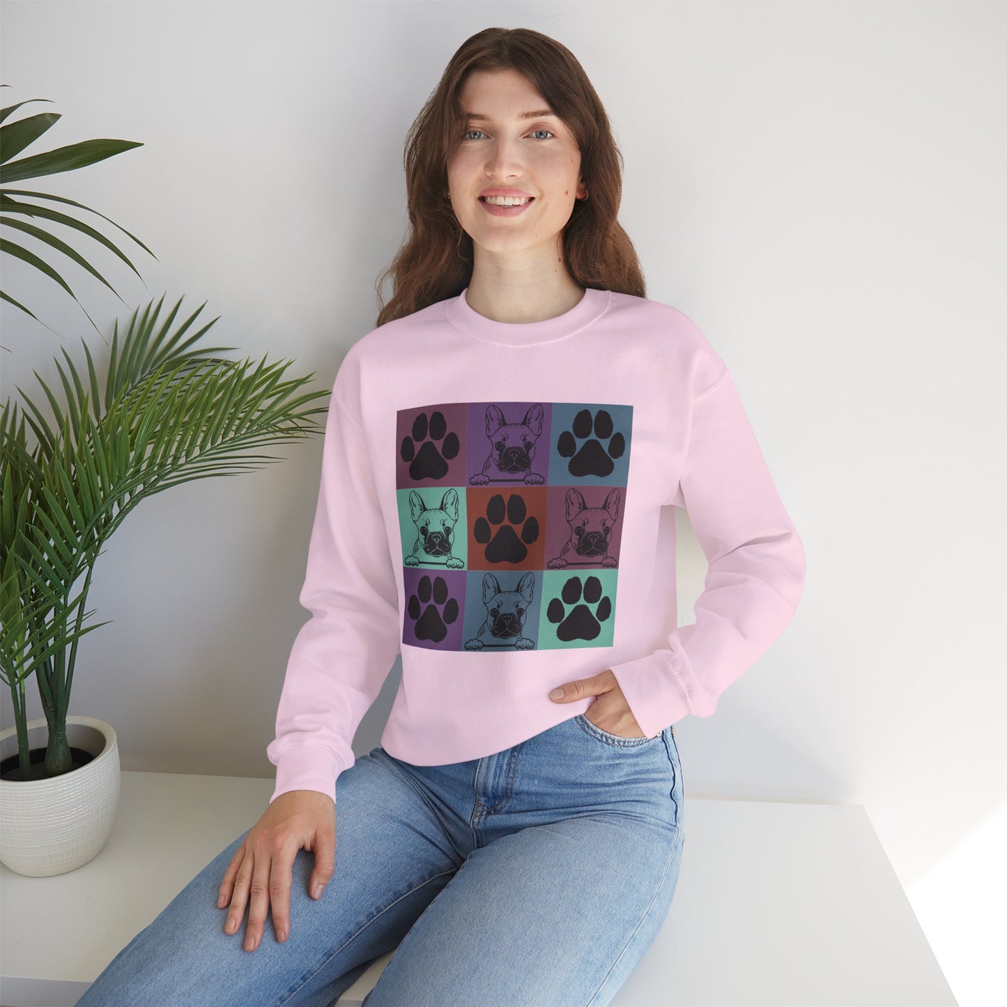Frenchie Paws Sweatshirt