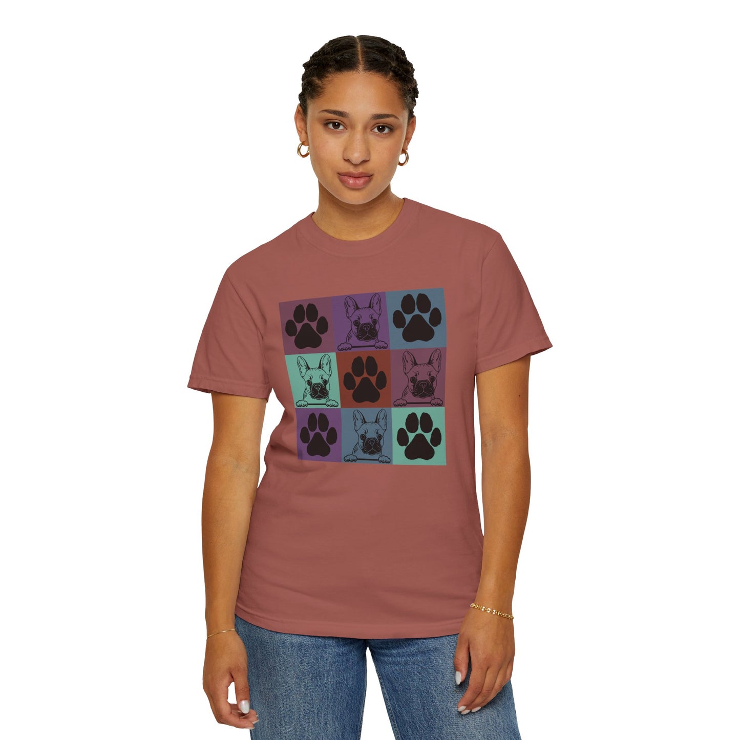 Frenchie Paws Tee