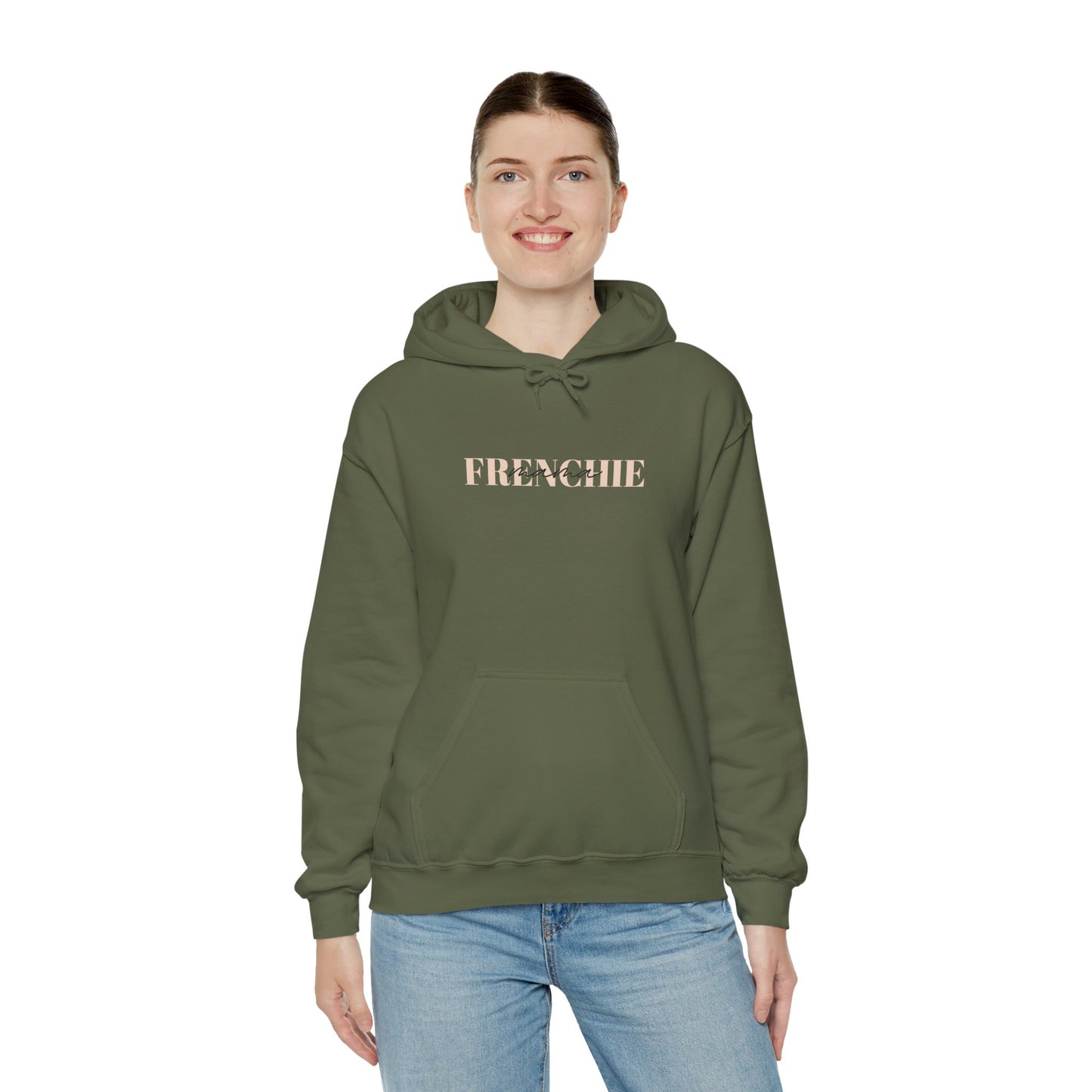 Frenchie Mama with Ears Hoodie