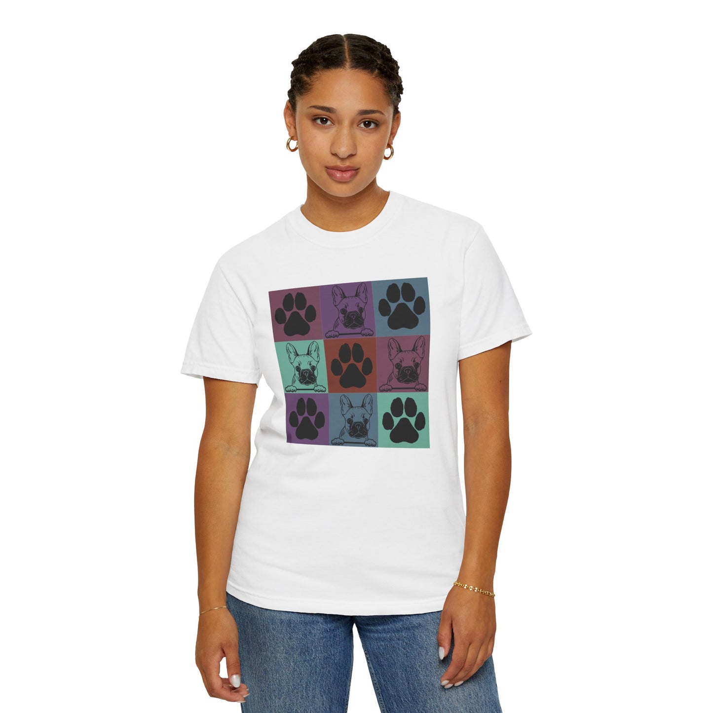 Frenchie Paws Tee