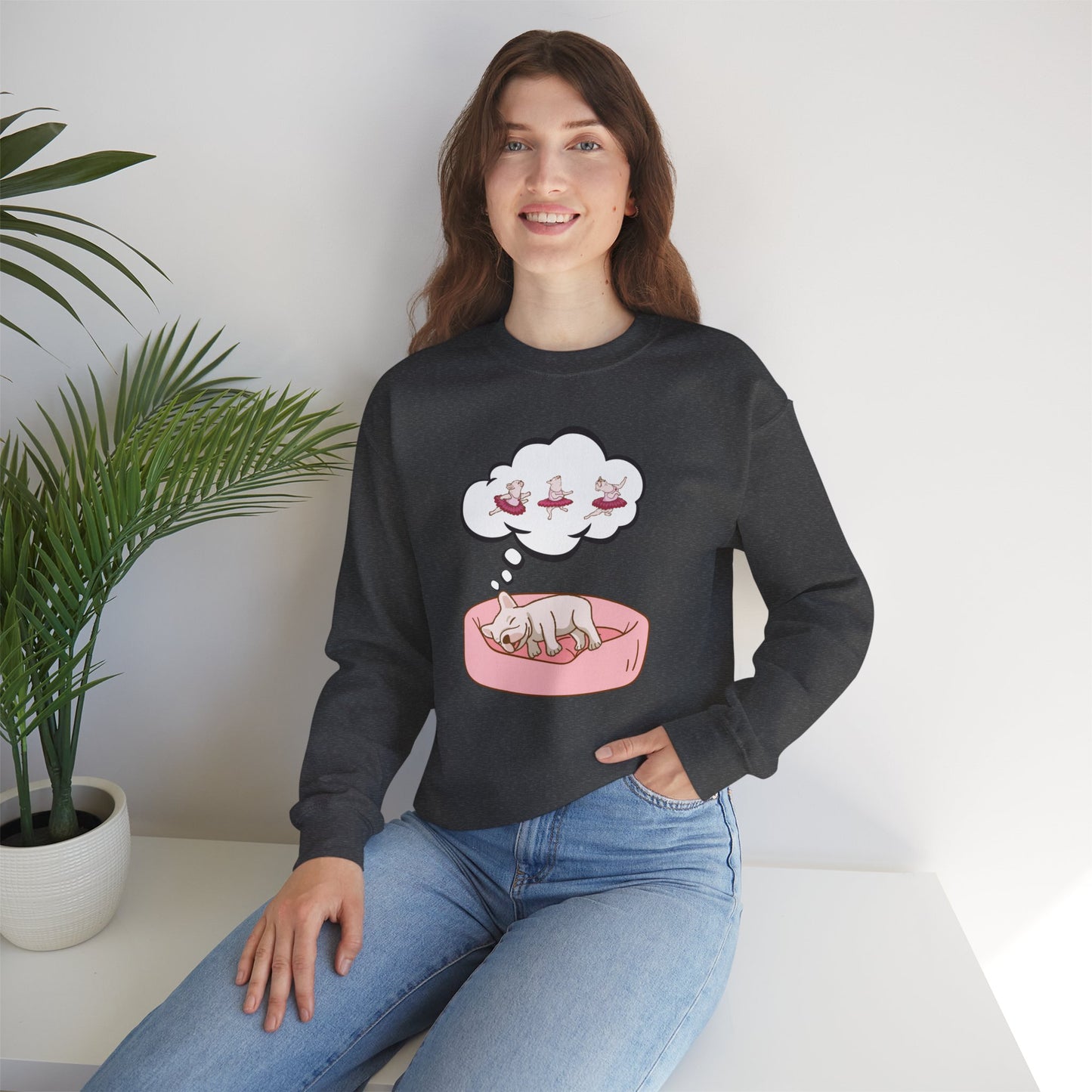 Dreaming French Bulldog Sweatshirt