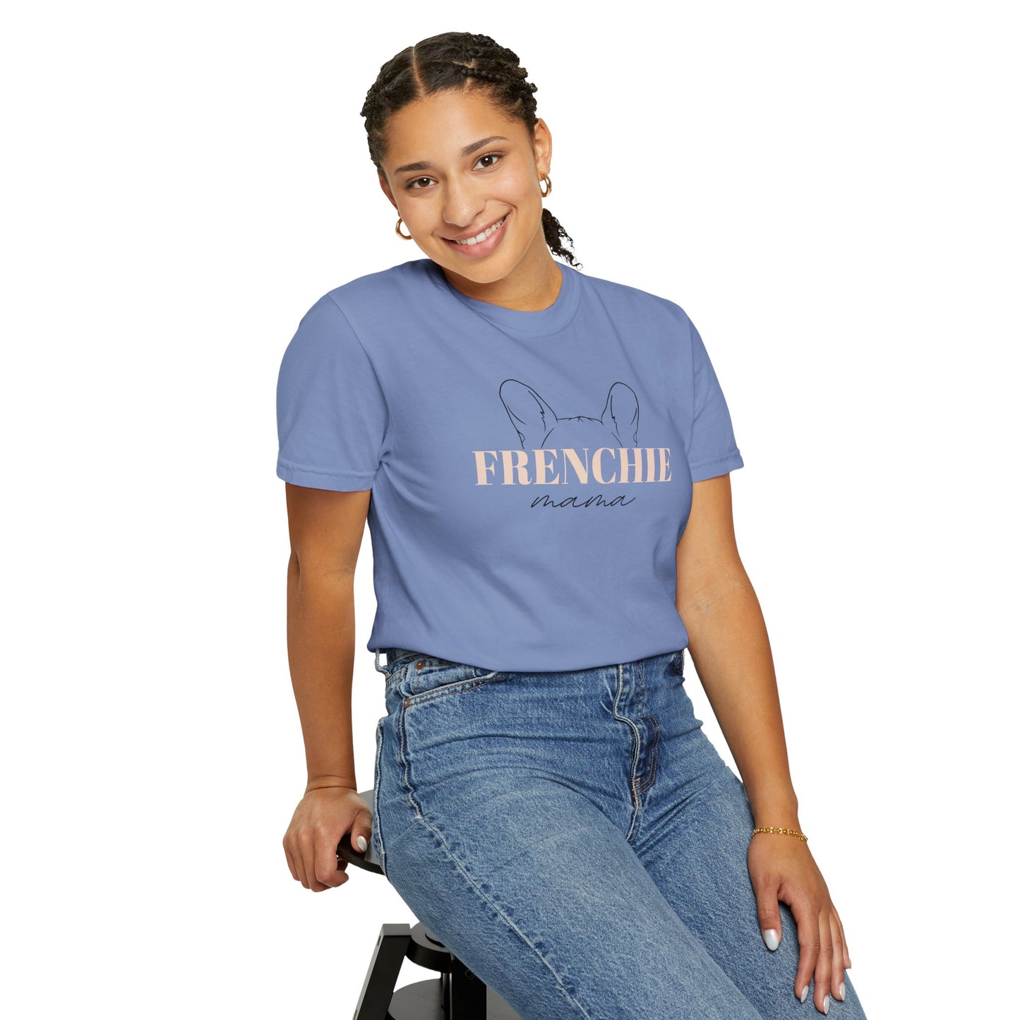 Frenchie Mama with Ears Tee