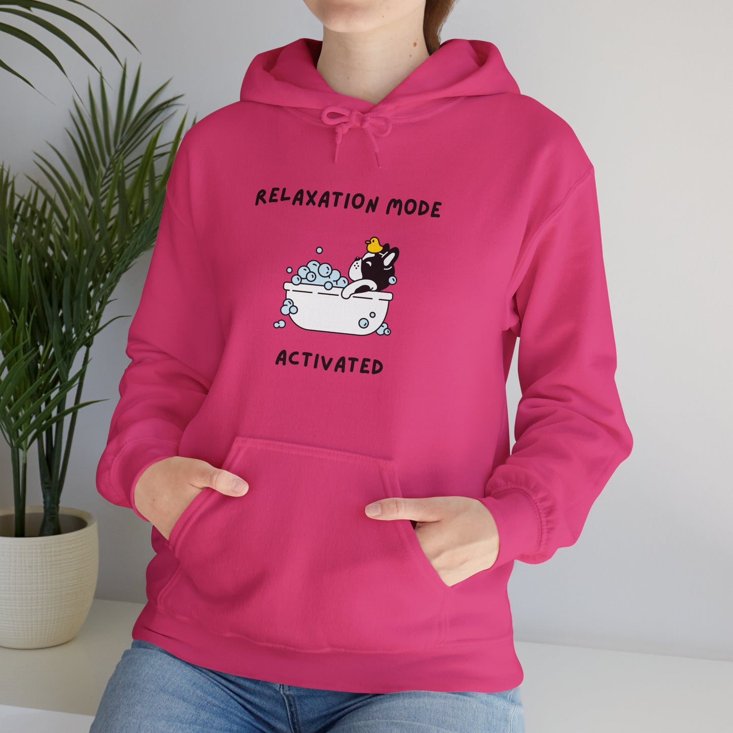 Relaxation Mode French Bulldog Hoodie