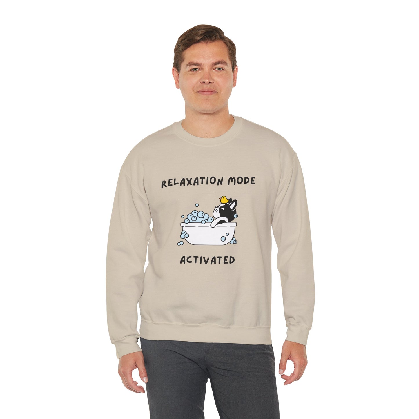 Relaxation Mode French Bulldog Sweatshirt
