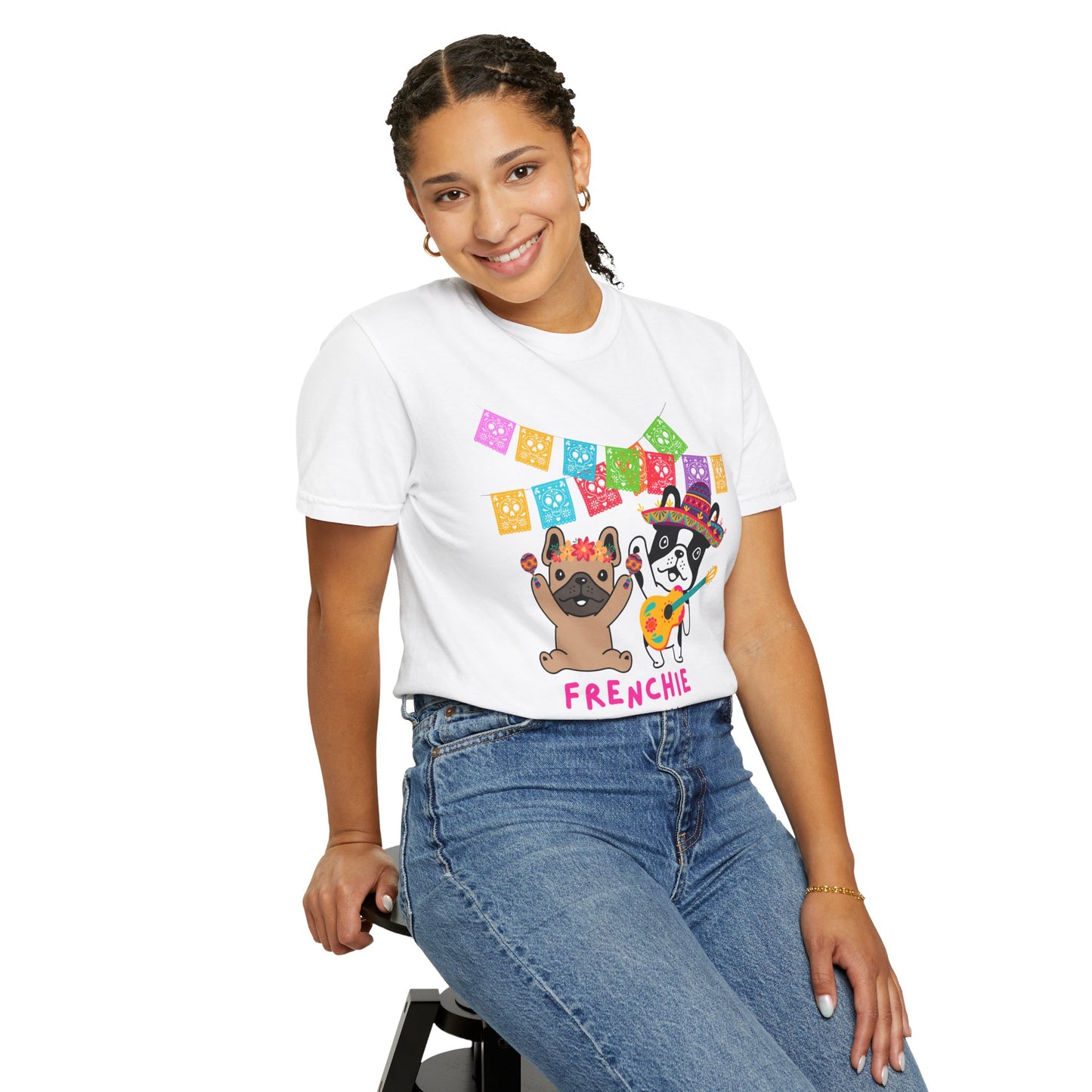 Frenchie Fiesta Tee