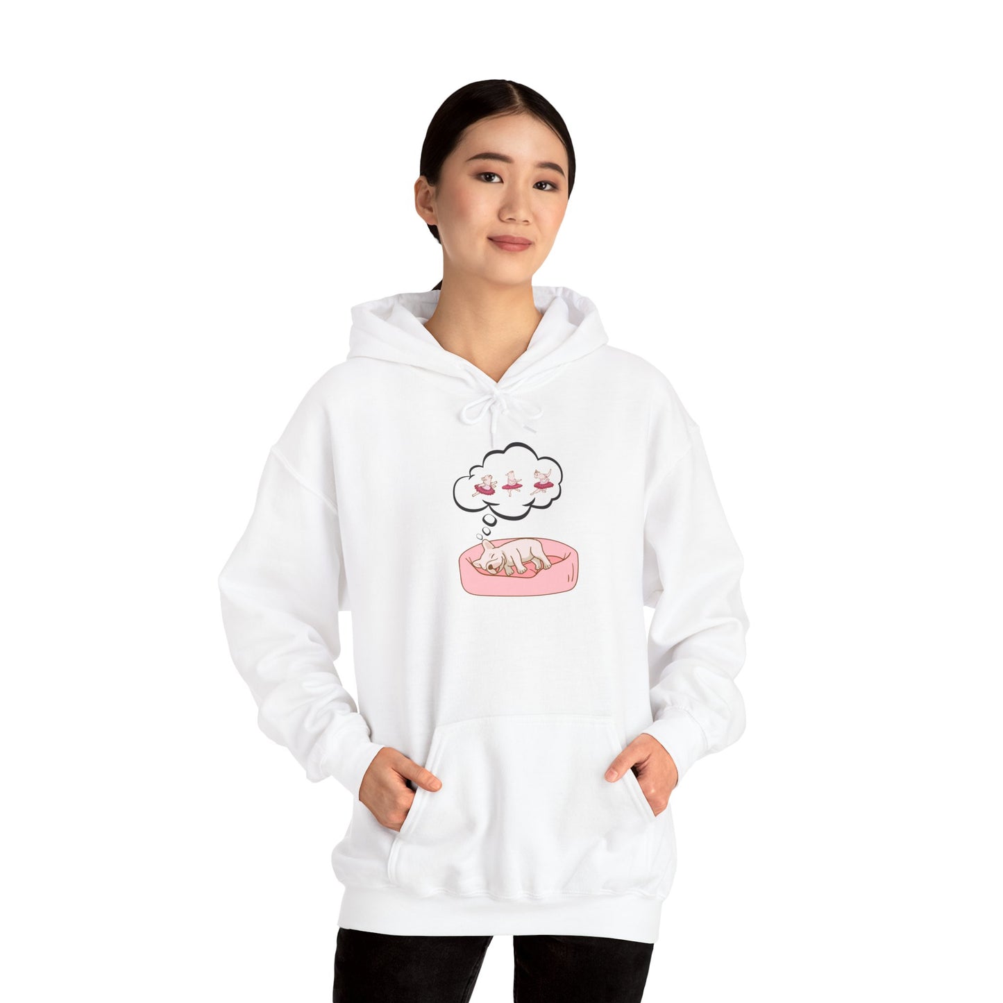 Dreaming French Bulldog Hoodie