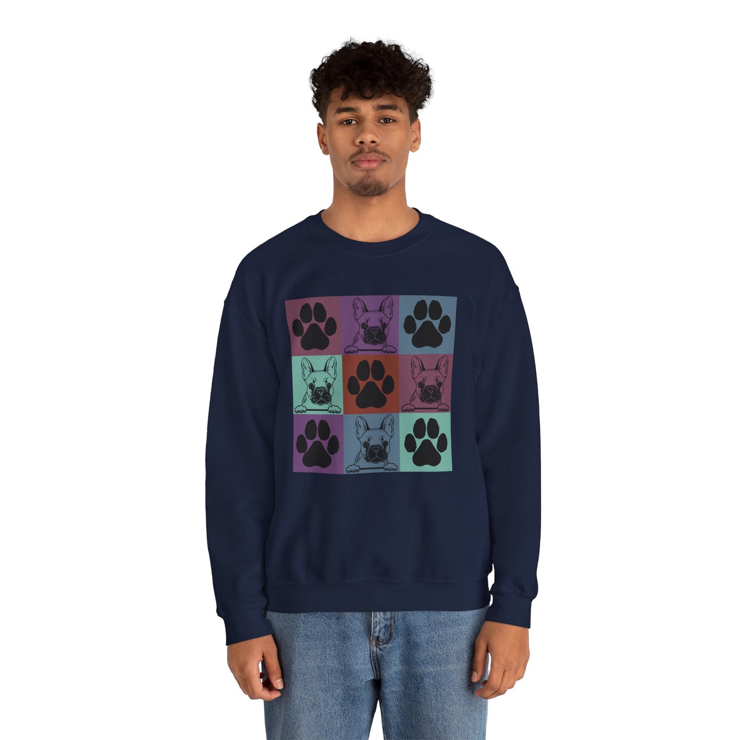 Frenchie Paws Sweatshirt