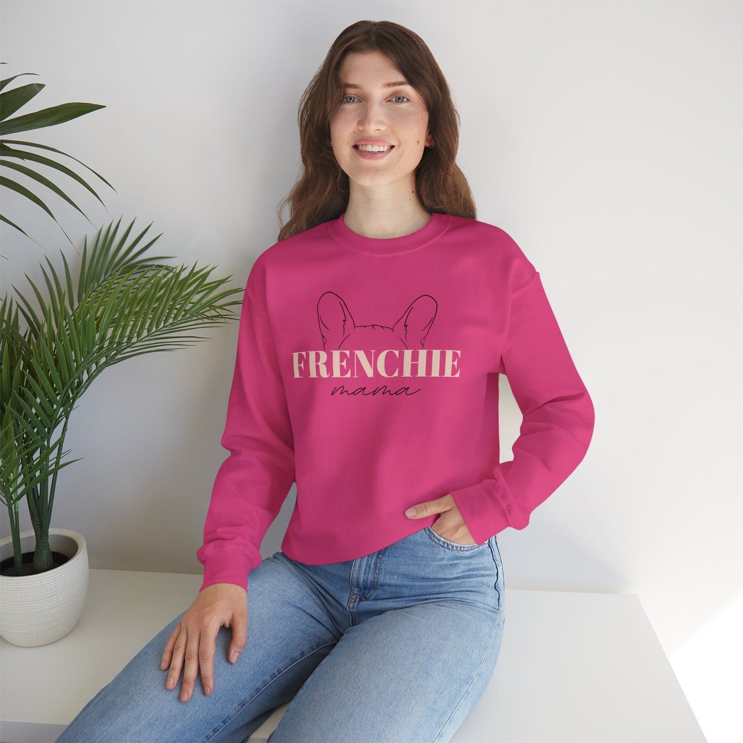 Frenchie Mama with Ears Sweatshirt