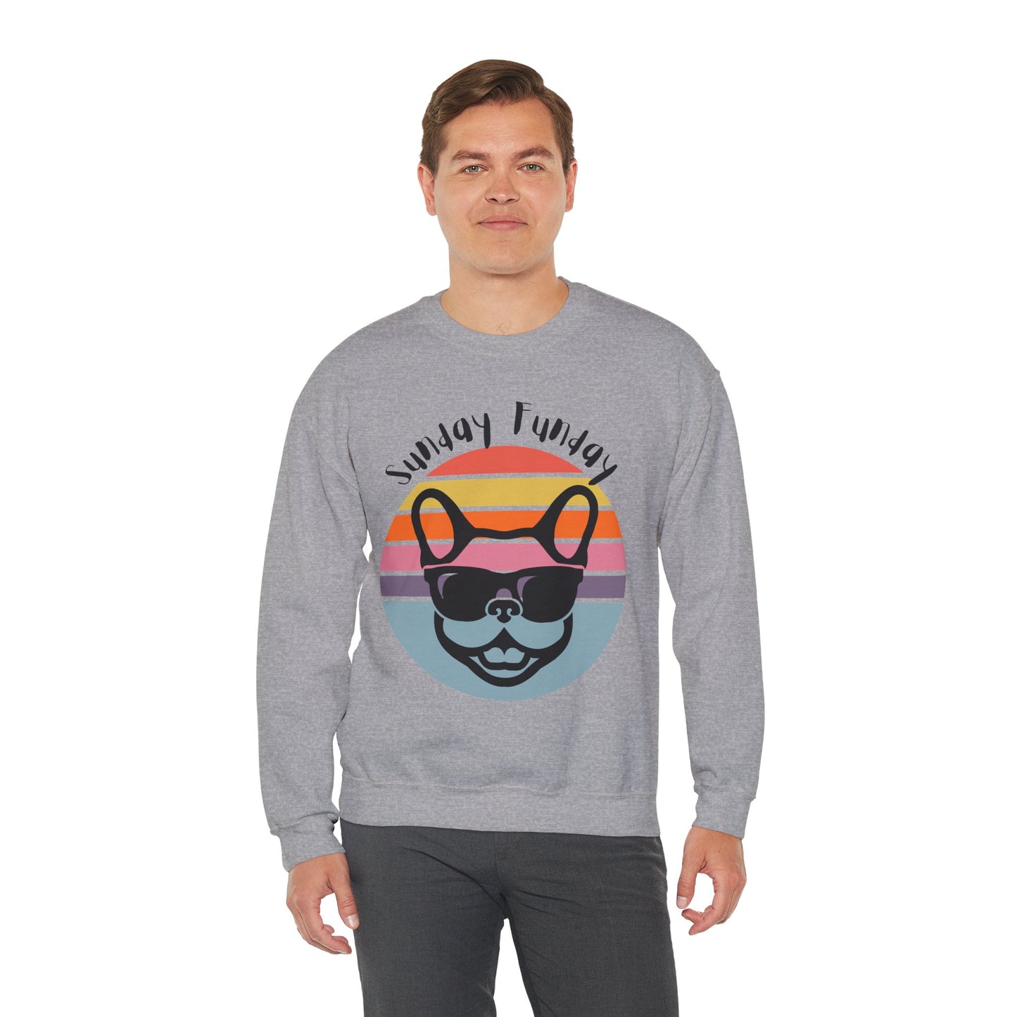 Sunday Funday French Bulldog Sweatshirt