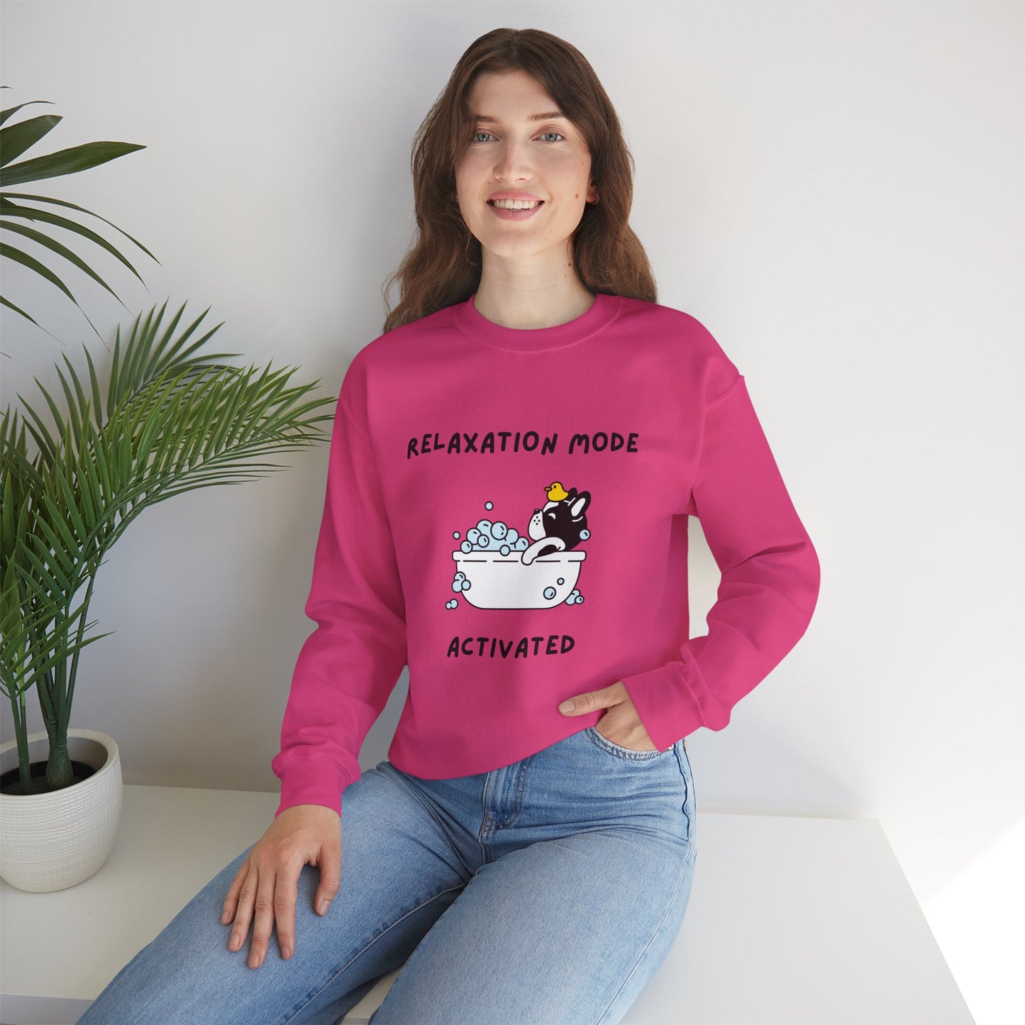 Relaxation Mode French Bulldog Sweatshirt