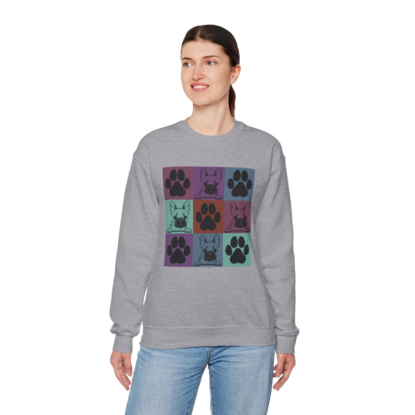 Frenchie Paws Sweatshirt