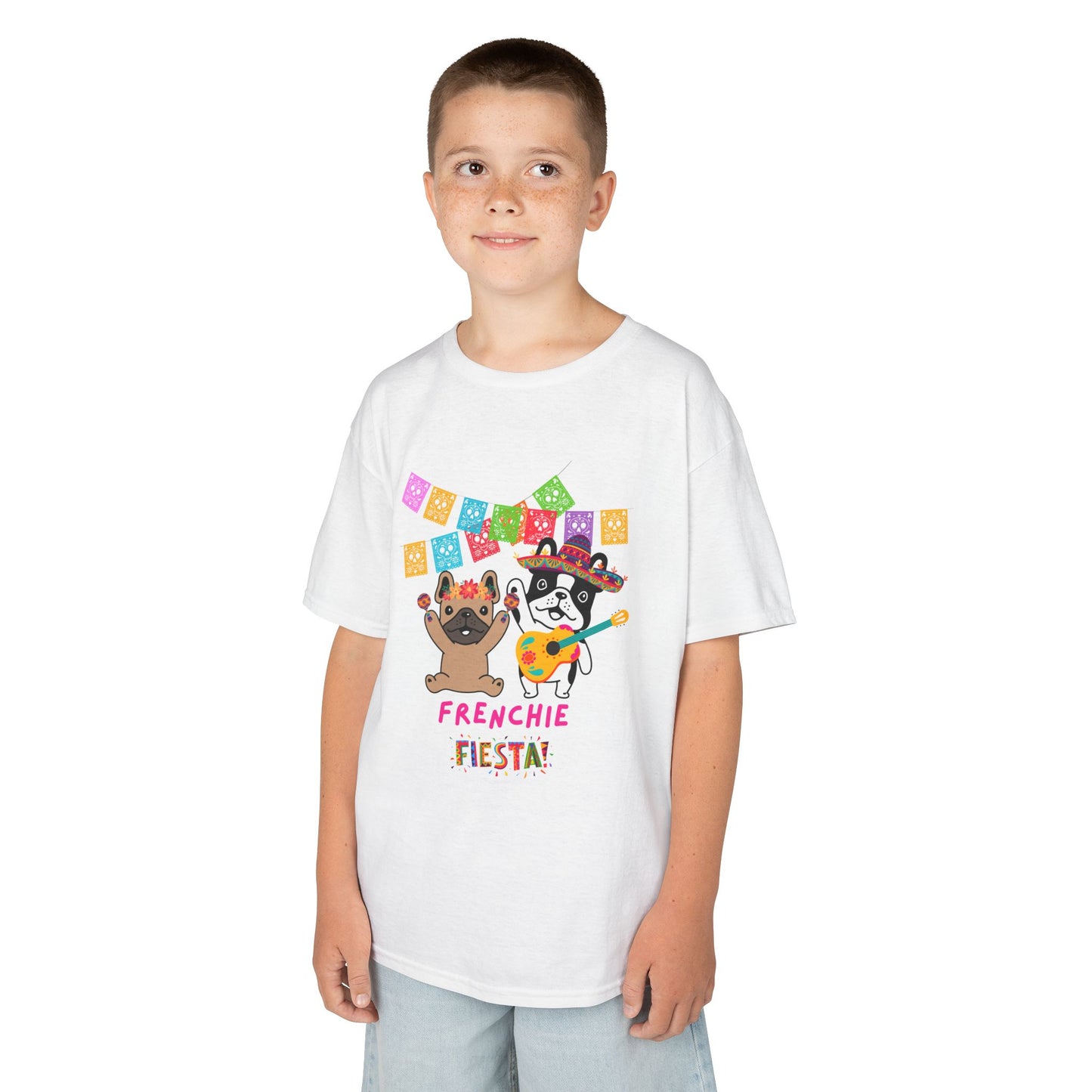 Kids Frenchie Fiesta Tee
