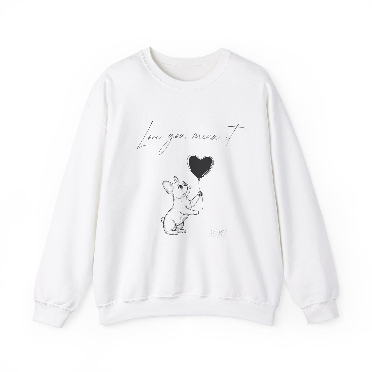 Love You French Bulldog Sweatshirt