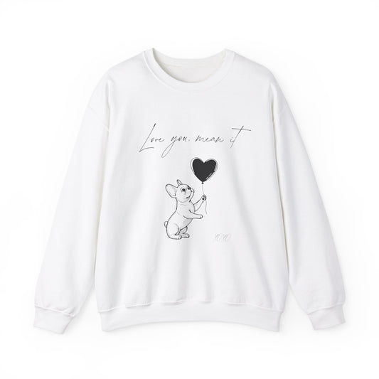 Love You French Bulldog Sweatshirt