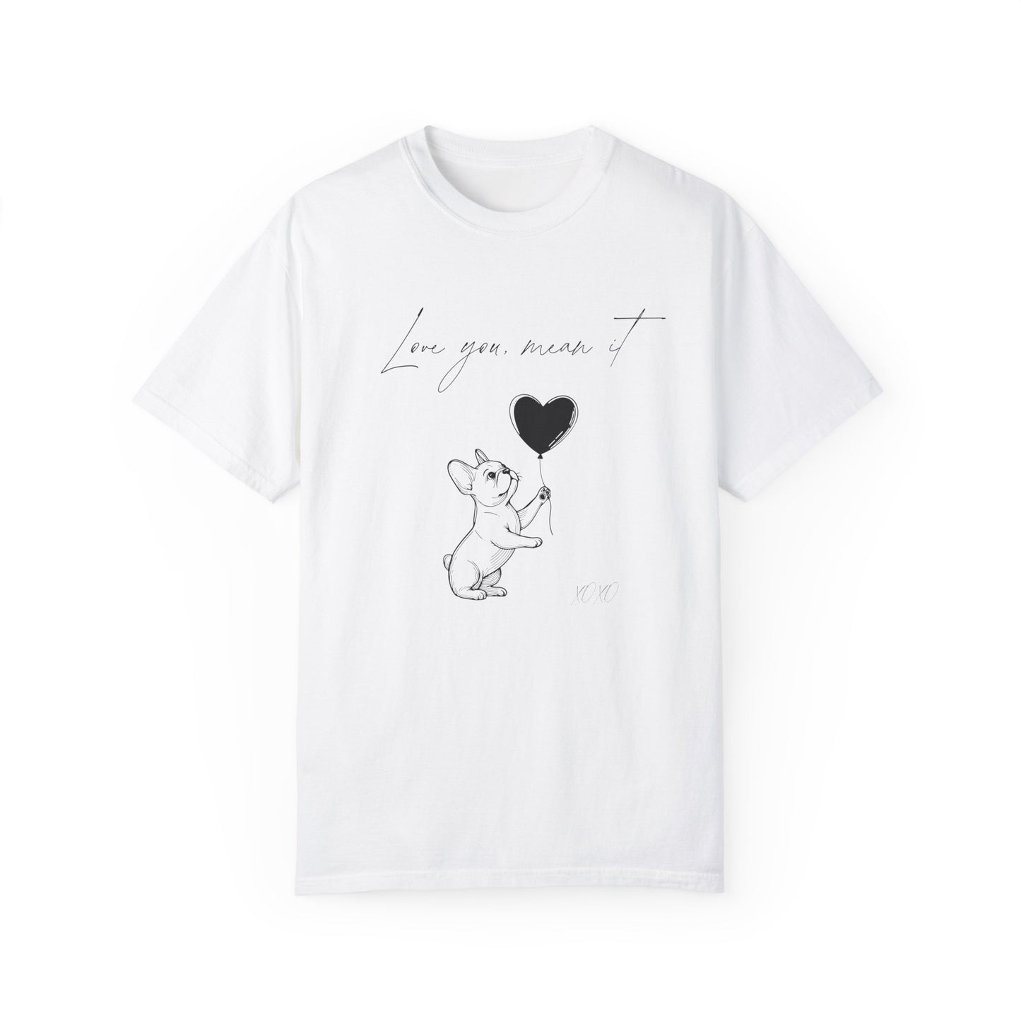 Love You French Bulldog Tee