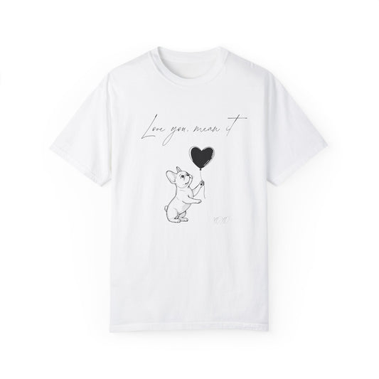 Love You French Bulldog Tee