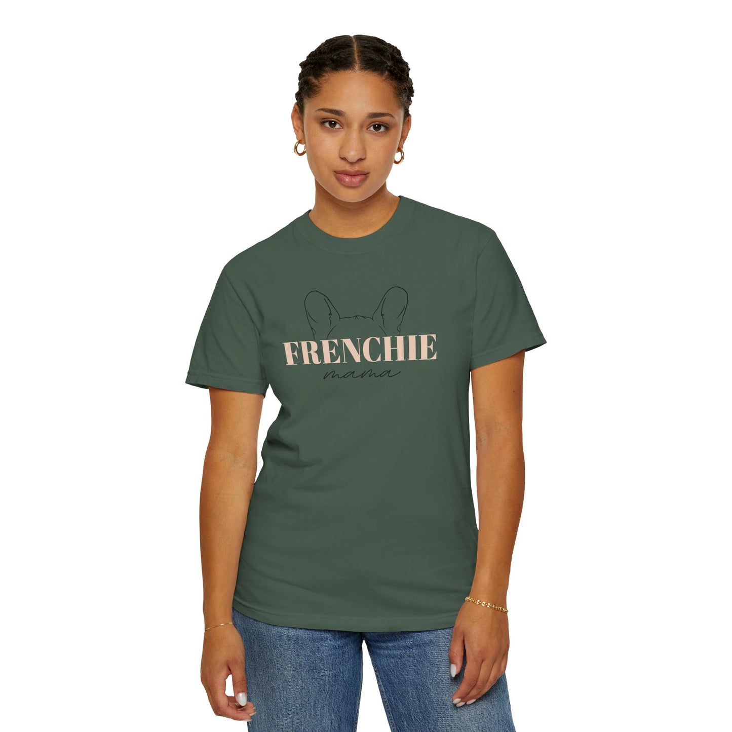 Frenchie Mama with Ears Tee
