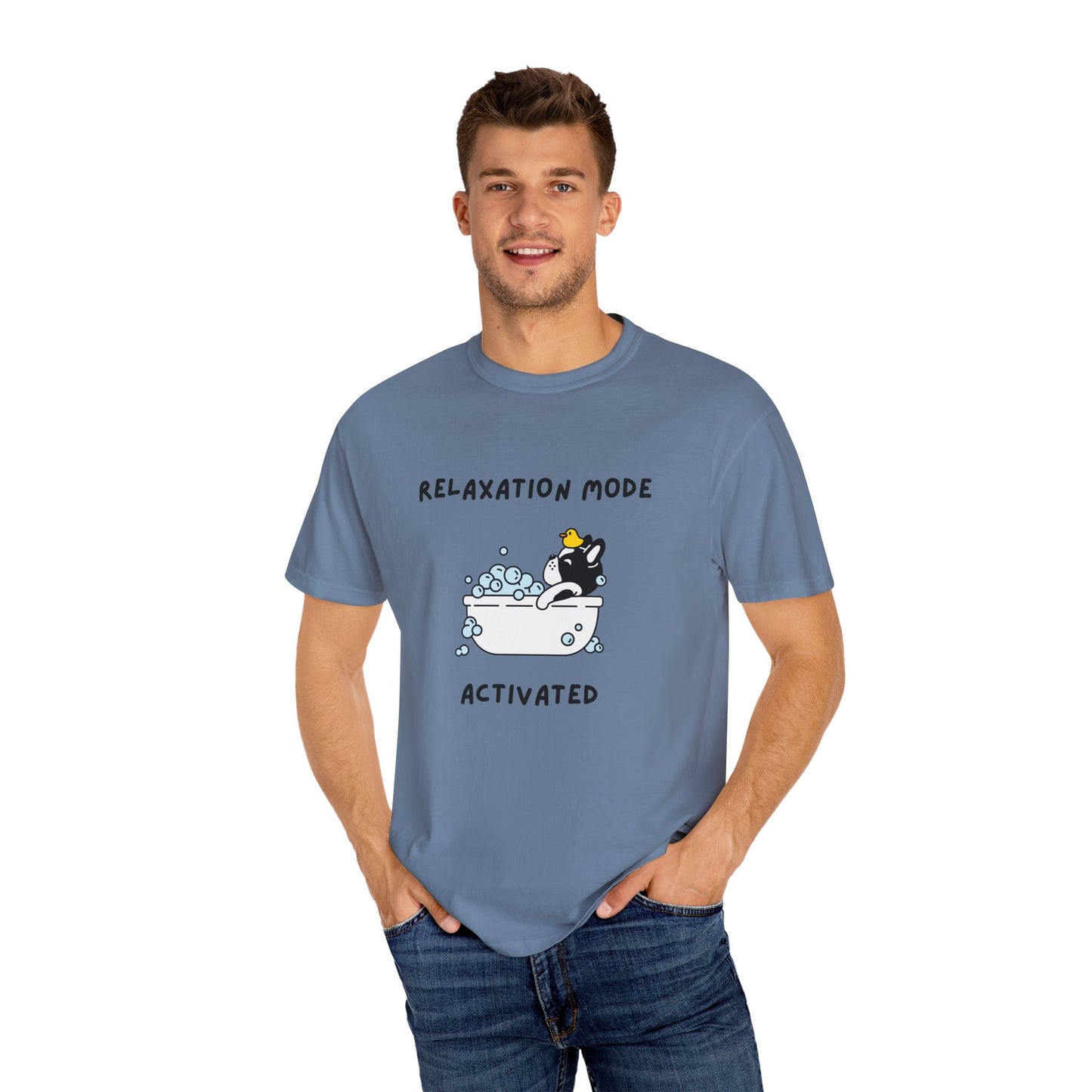 Relaxation Mode French Bulldog Tee