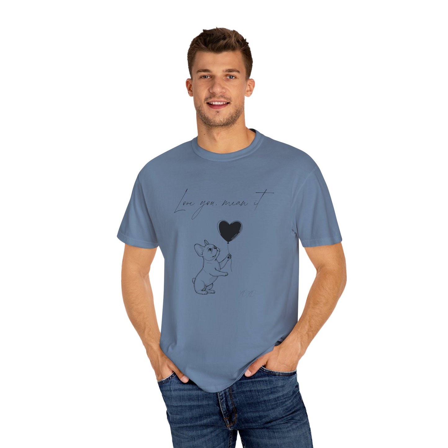 Love You French Bulldog Tee