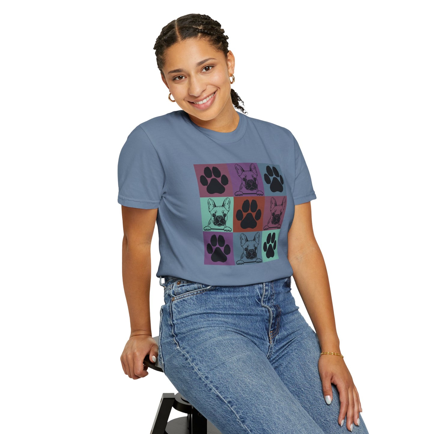 Frenchie Paws Tee
