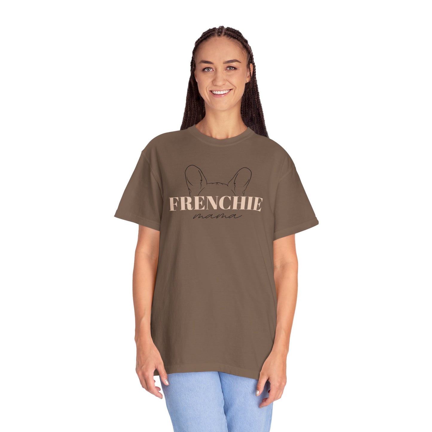 Frenchie Mama with Ears Tee
