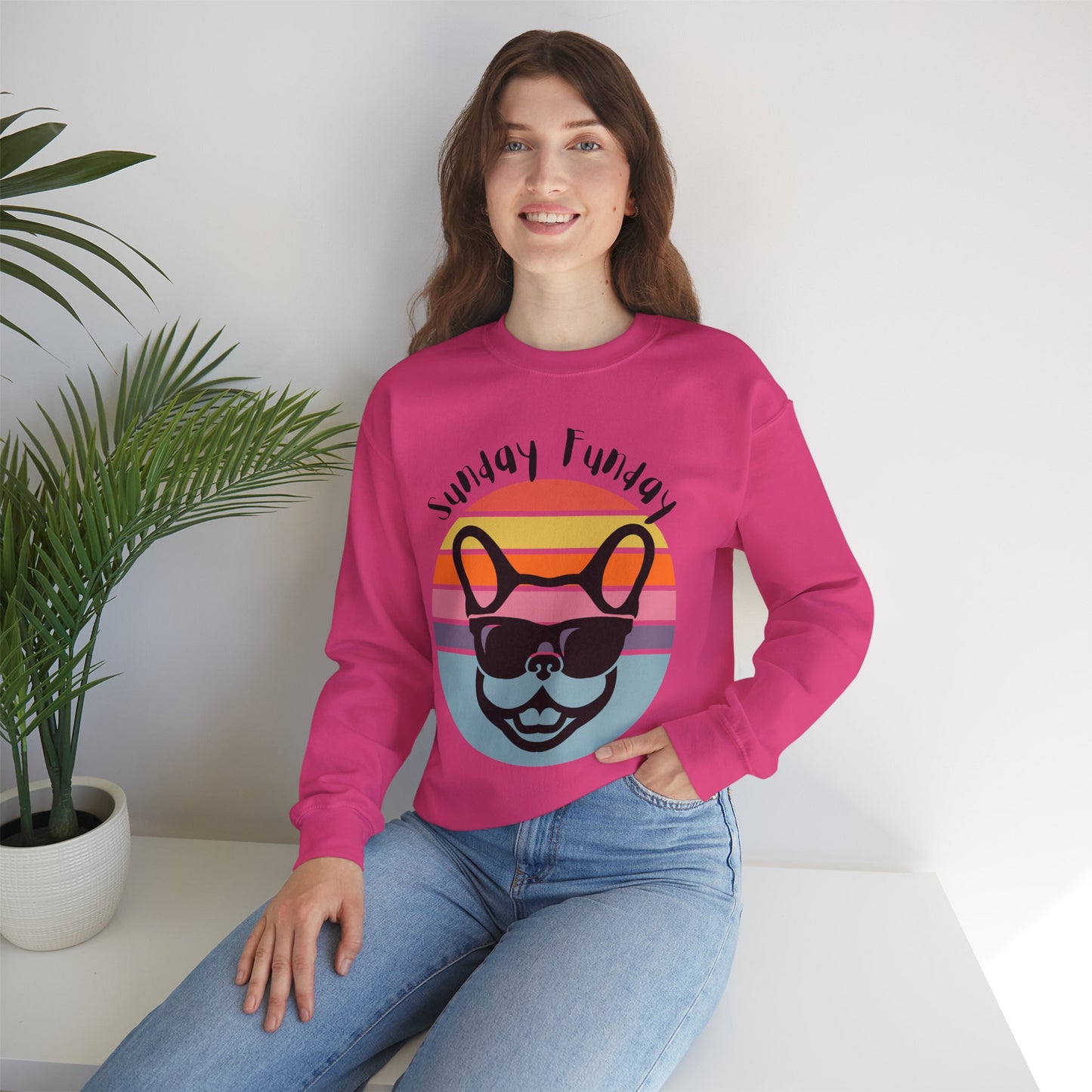 Sunday Funday French Bulldog Sweatshirt