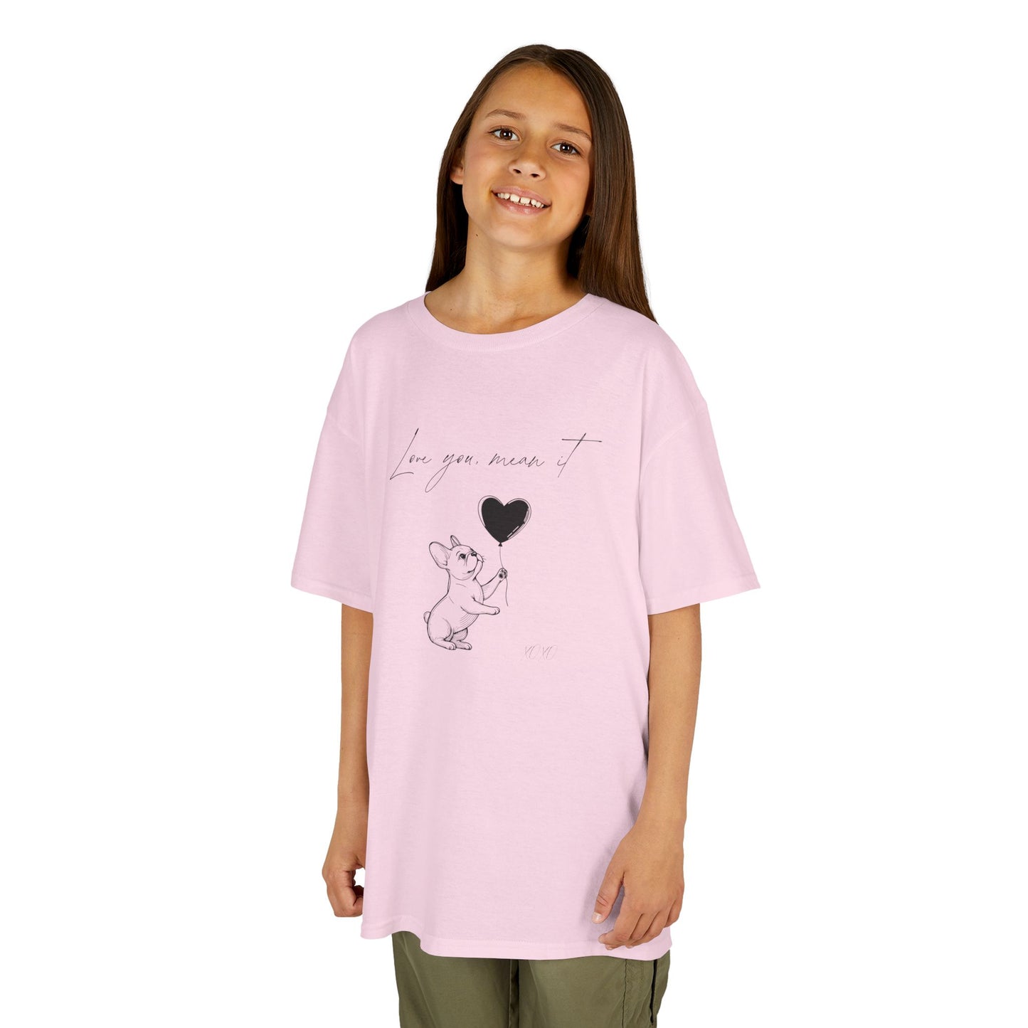 Kids Love You French Bulldog Tee