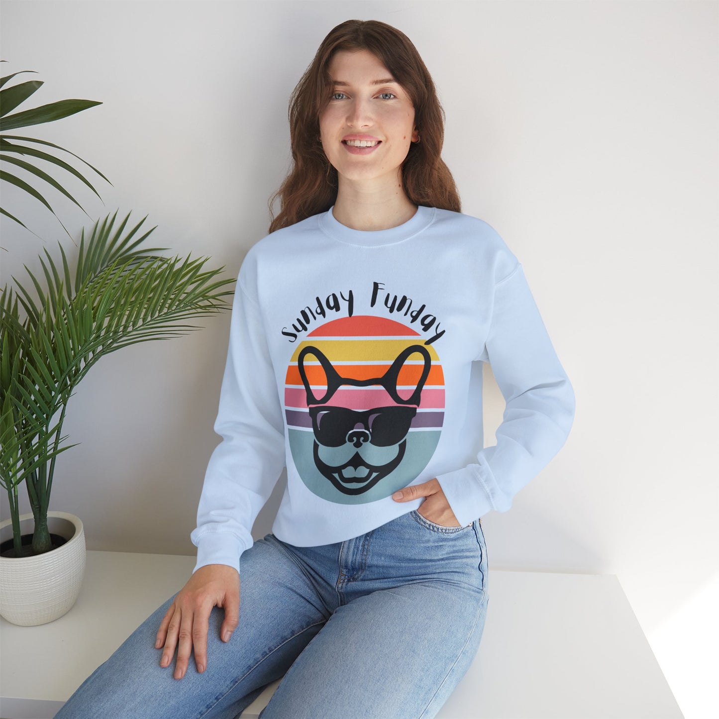Sunday Funday French Bulldog Sweatshirt