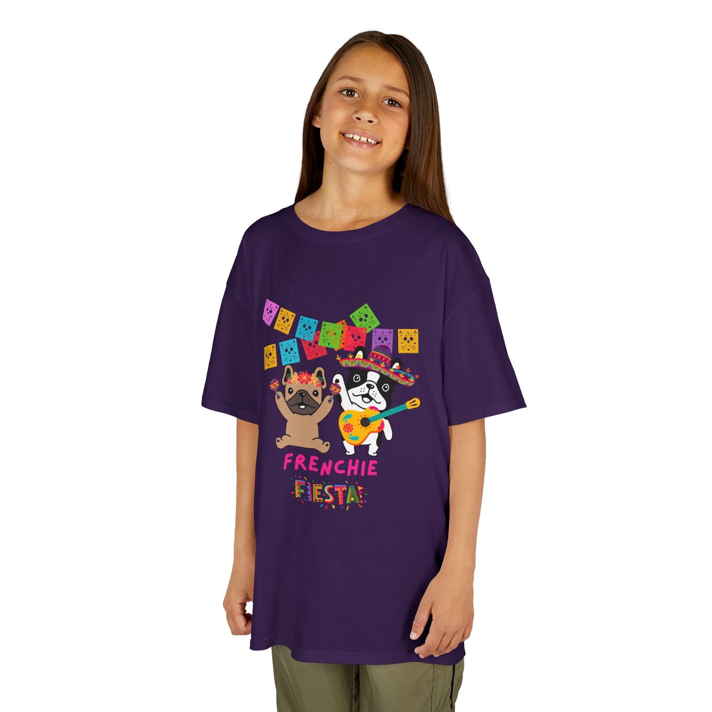 Kids Frenchie Fiesta Tee