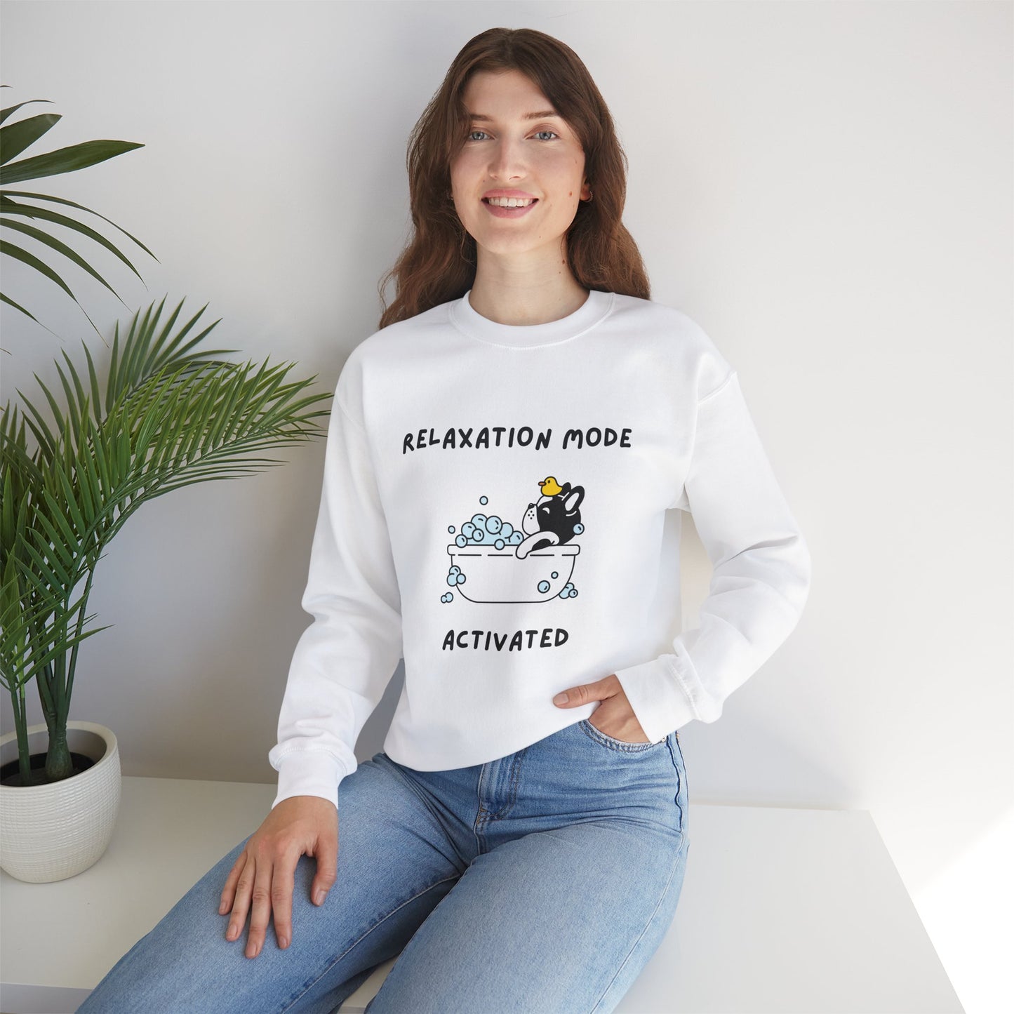 Relaxation Mode French Bulldog Sweatshirt