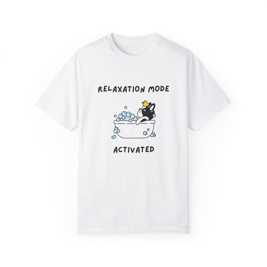 Relaxation Mode French Bulldog Tee