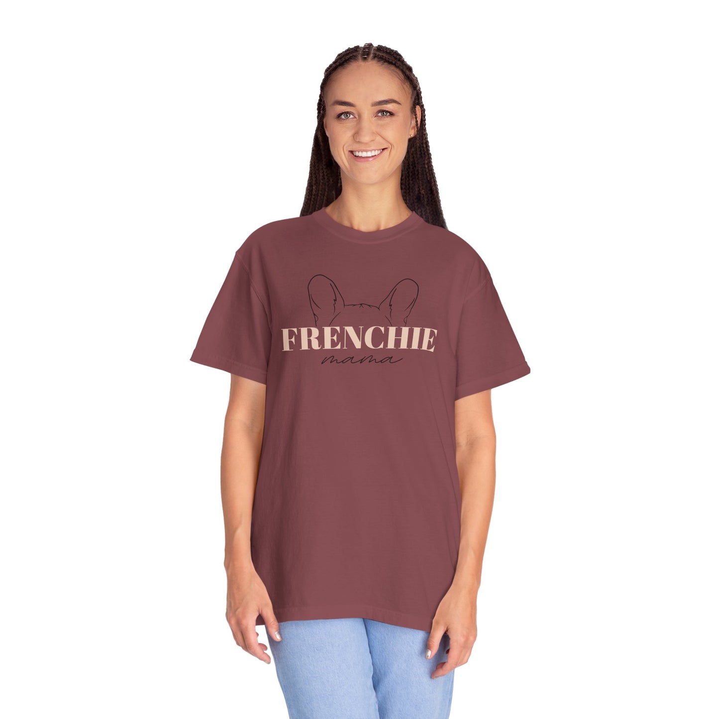 Frenchie Mama with Ears Tee