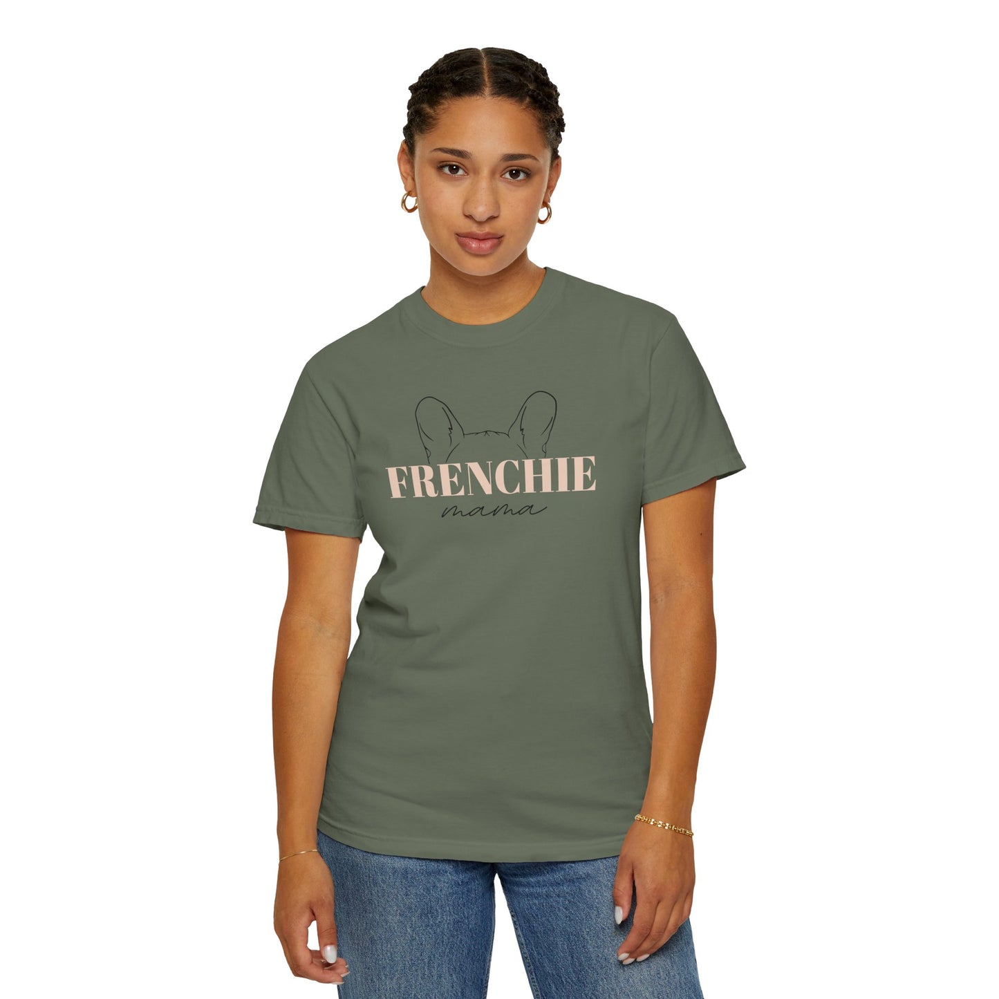 Frenchie Mama with Ears Tee
