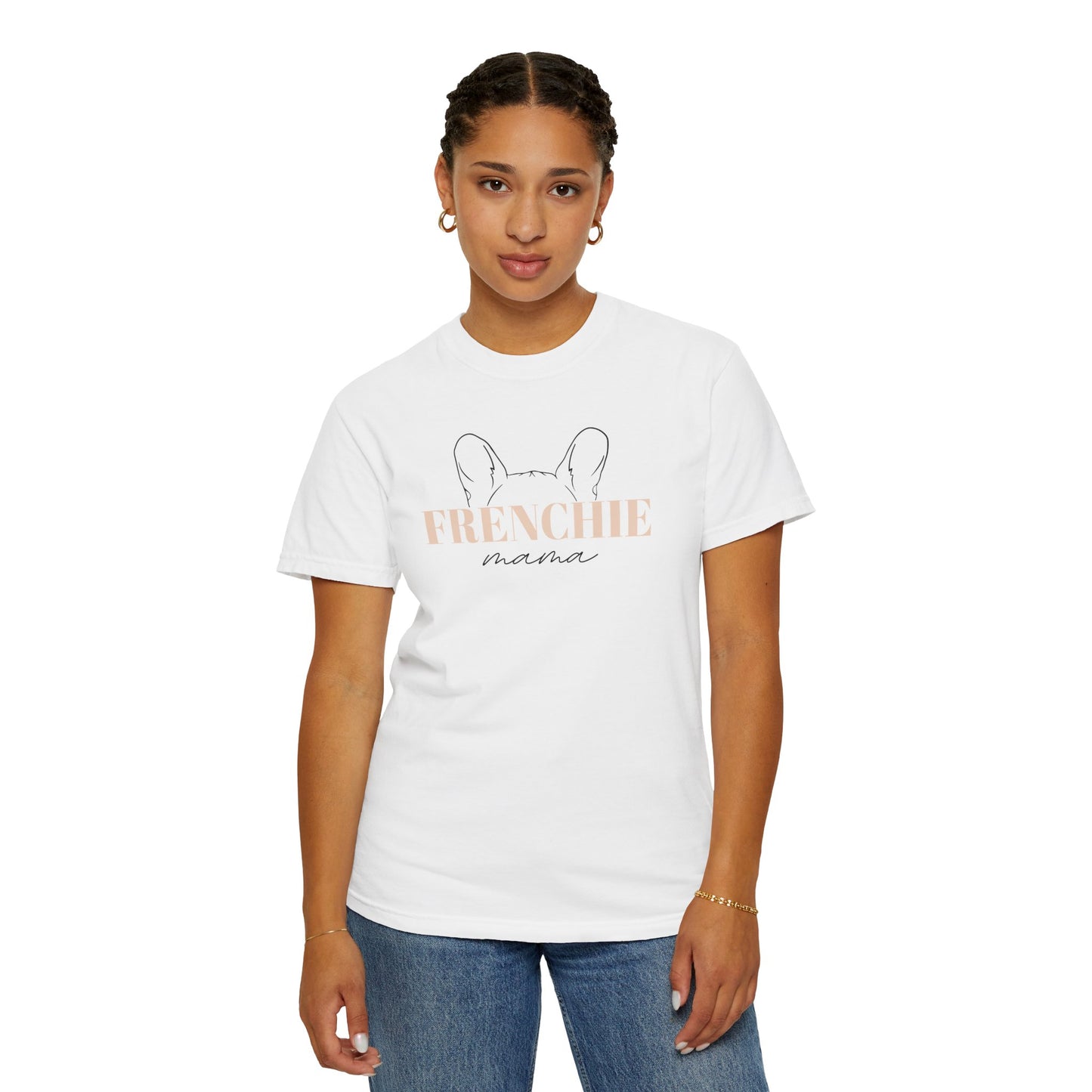 Frenchie Mama with Ears Tee