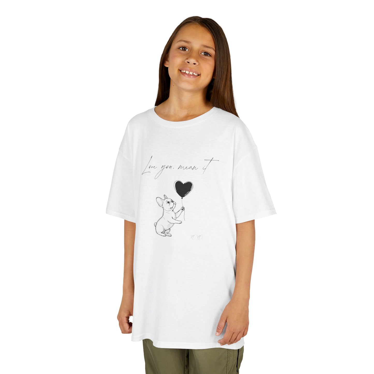 Kids Love You French Bulldog Tee