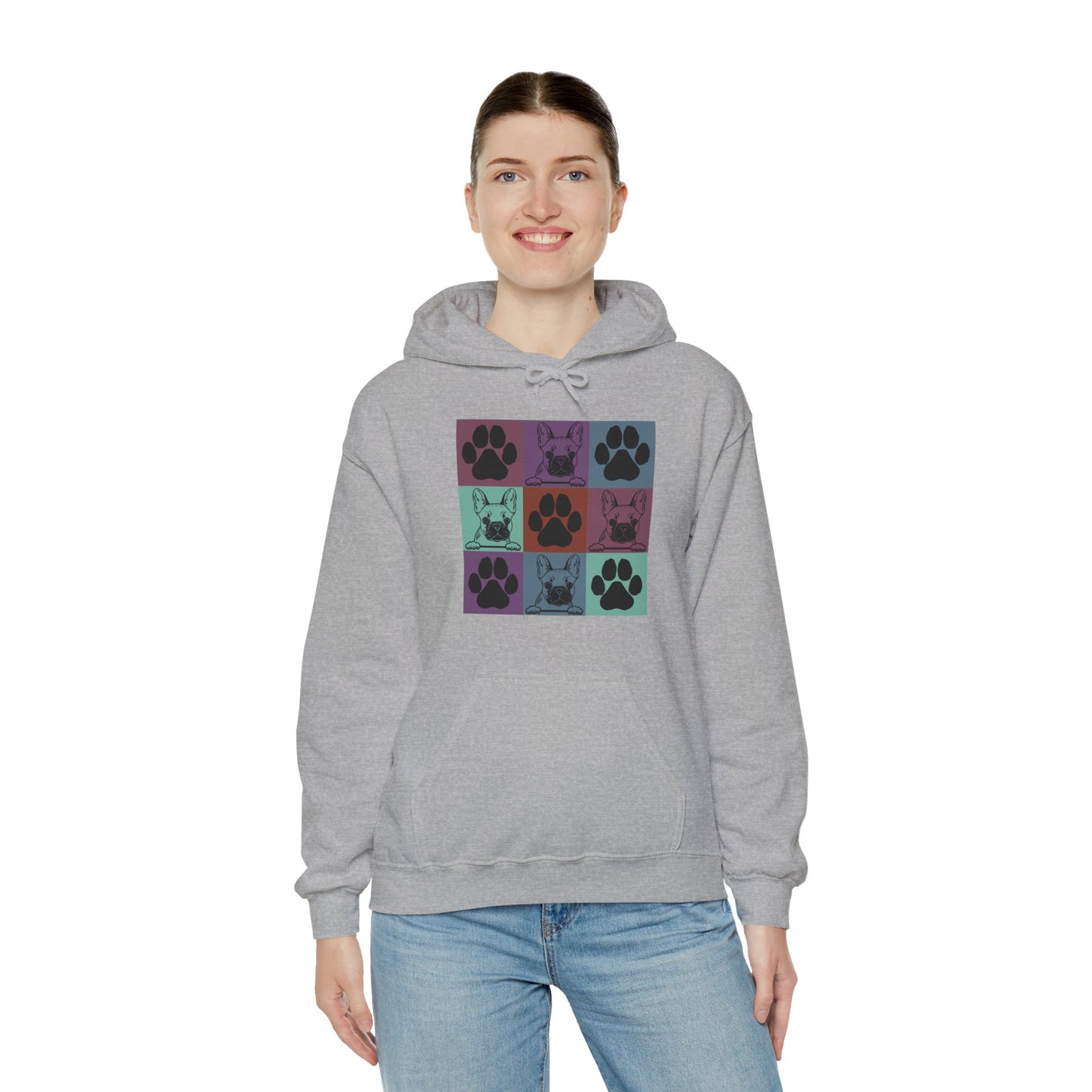 Copy of Frenchie Mama with Ears Hoodie