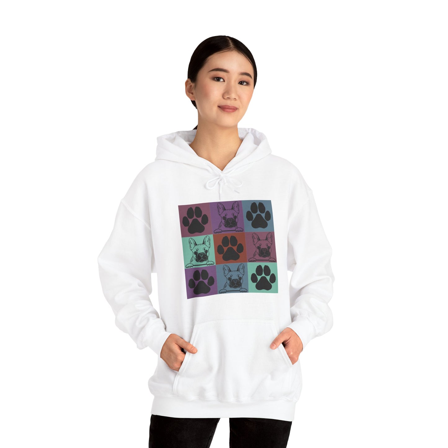 Copy of Frenchie Mama with Ears Hoodie
