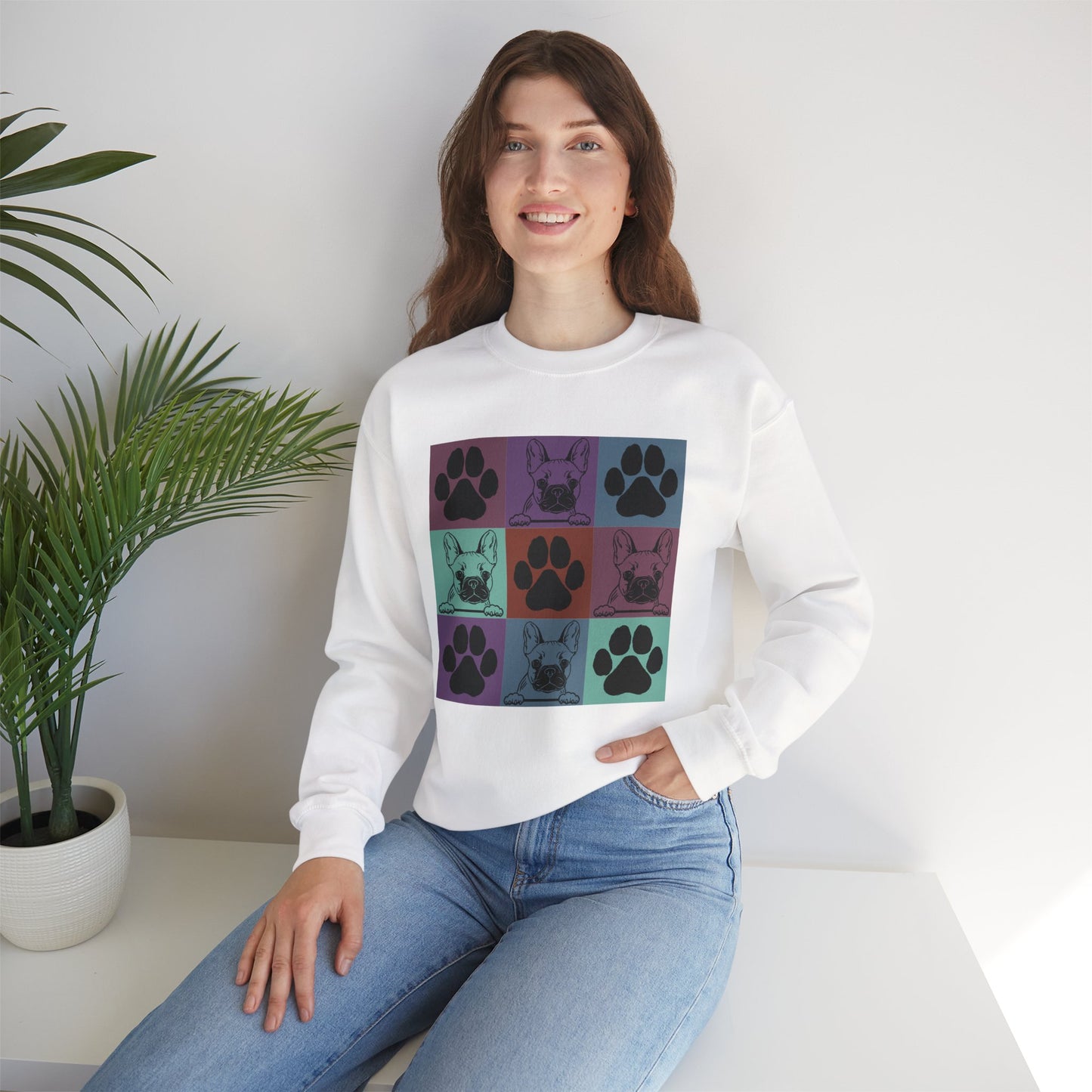 Frenchie Paws Sweatshirt