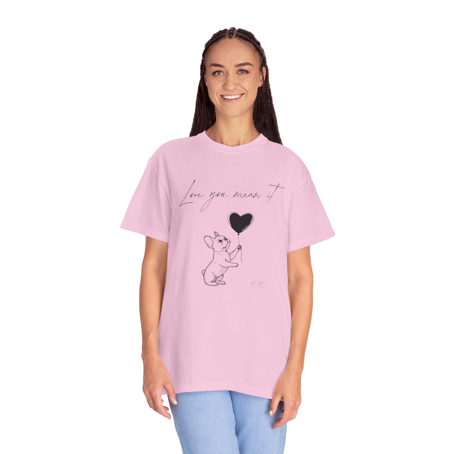 Love You French Bulldog Tee